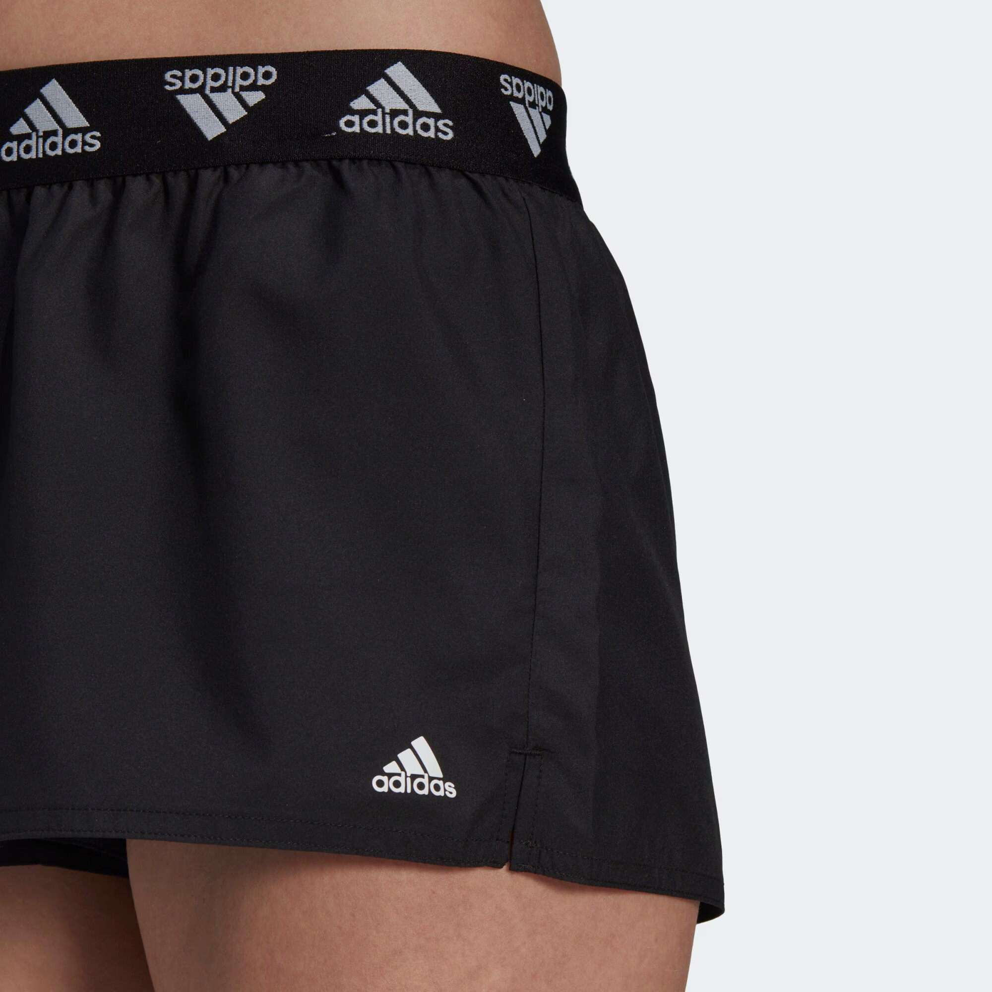 ADIDAS SPORTSWEAR Športne bikini hlačke črna / bela - Pepit.si