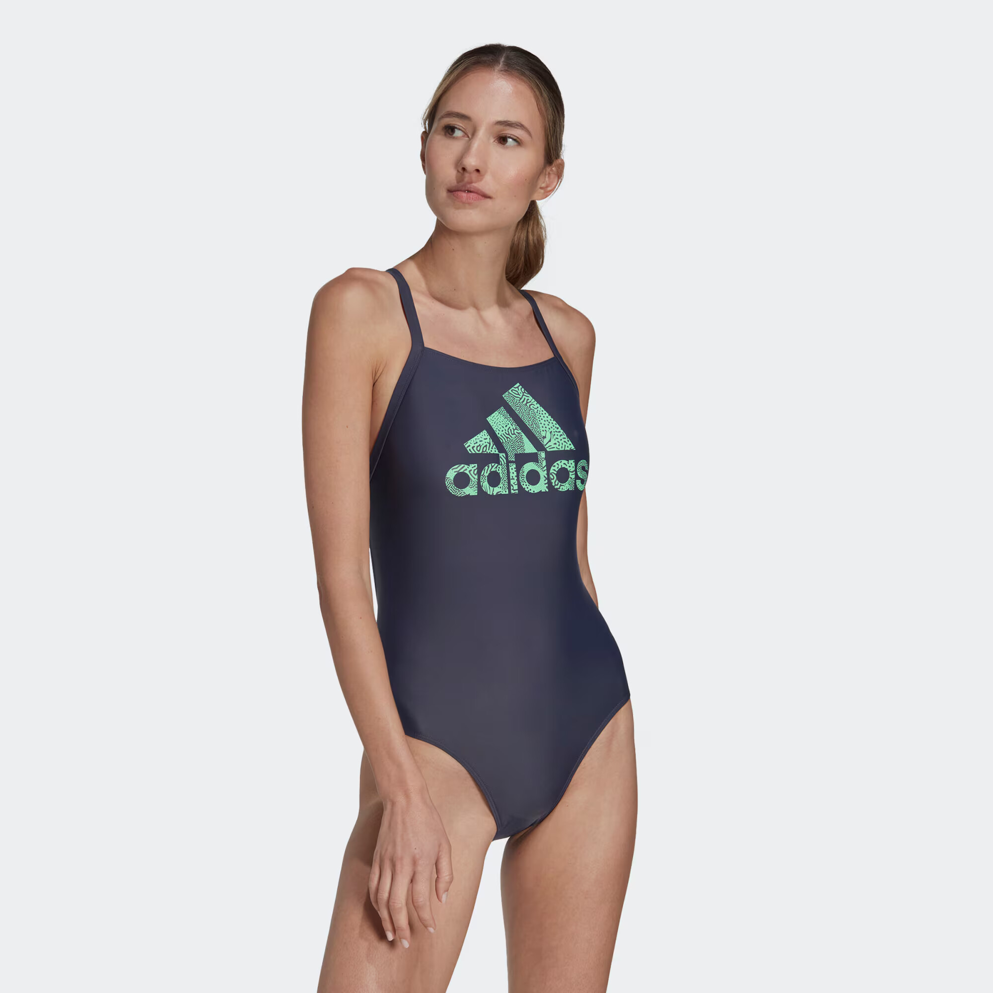 ADIDAS SPORTSWEAR Športne enodelne kopalke mornarska / zelena - Pepit.si