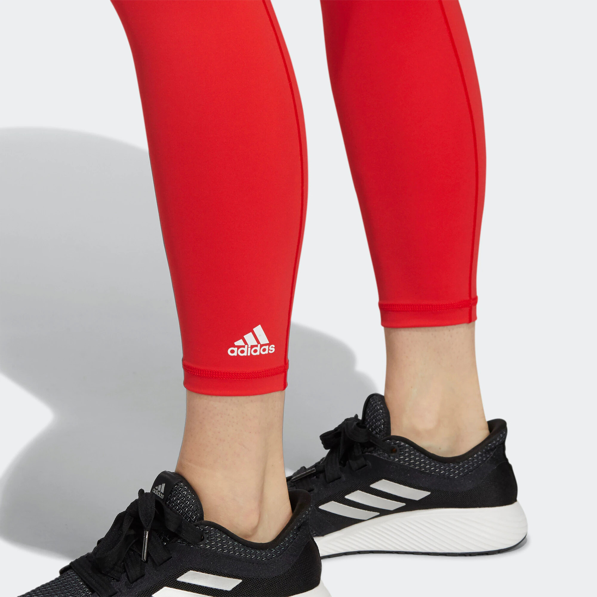 ADIDAS SPORTSWEAR Športne hlače 'Believe This 2.0' rdeča / bela - Pepit.si