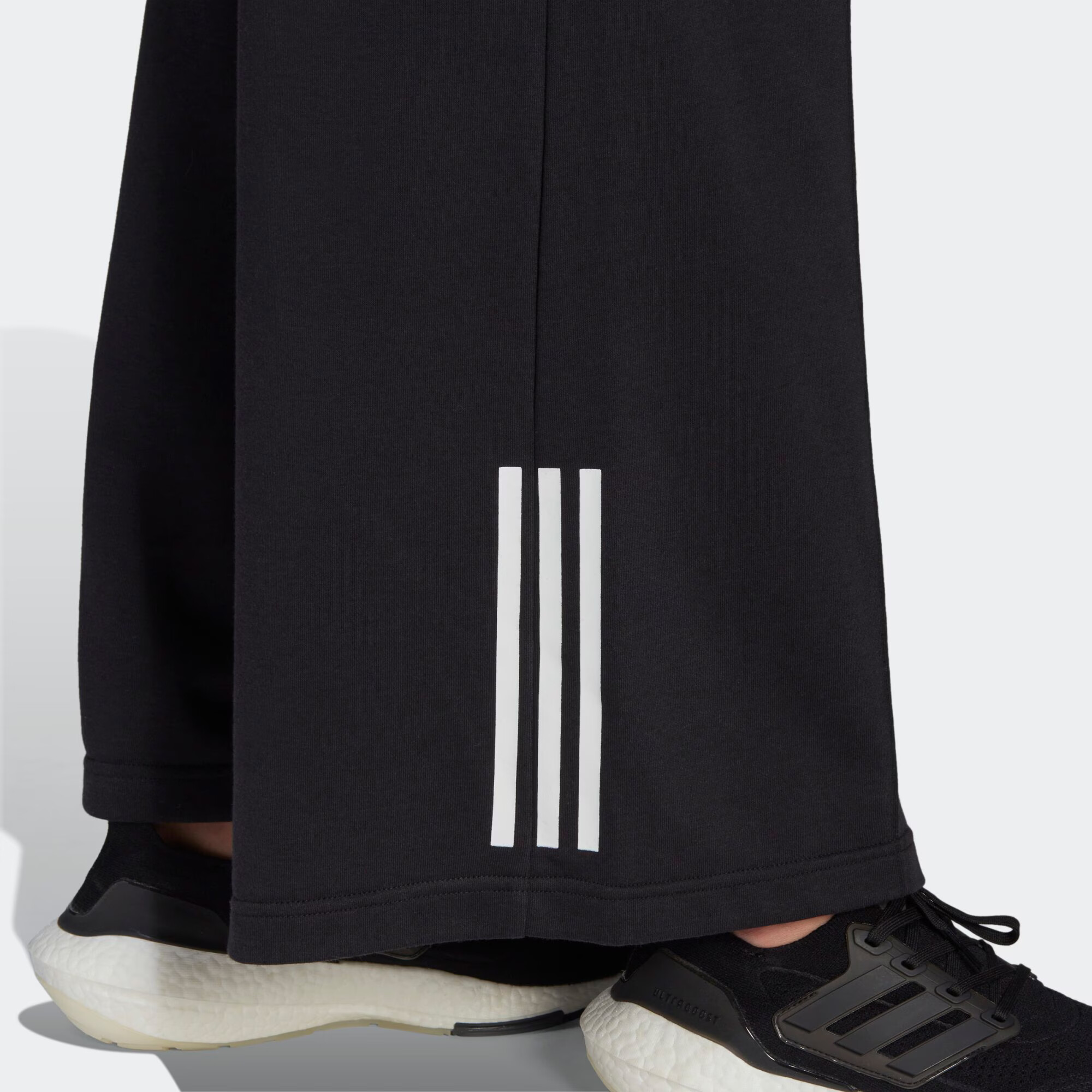 ADIDAS SPORTSWEAR Športne hlače črna / bela - Pepit.si