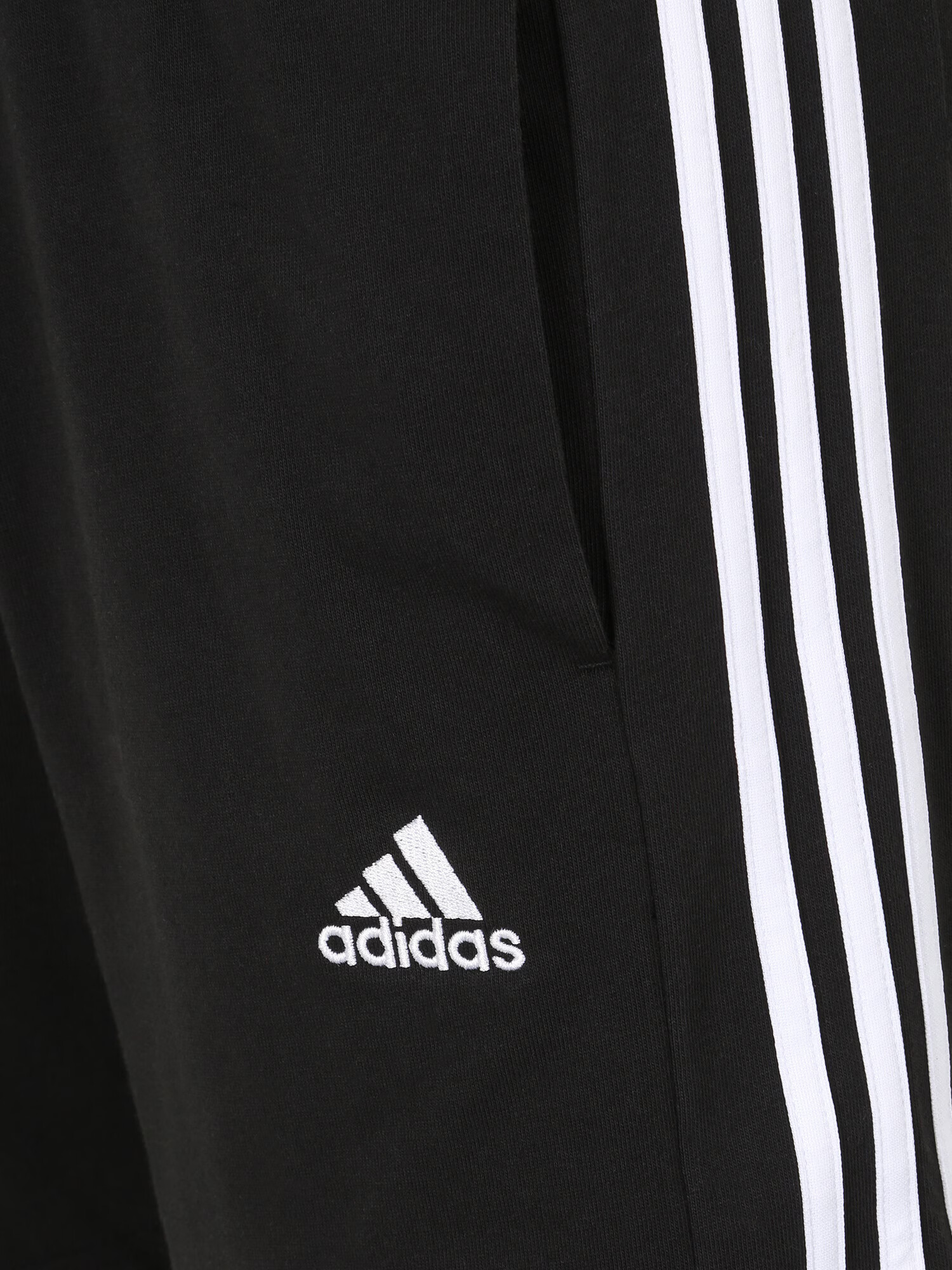 ADIDAS SPORTSWEAR Športne hlače črna / bela - Pepit.si