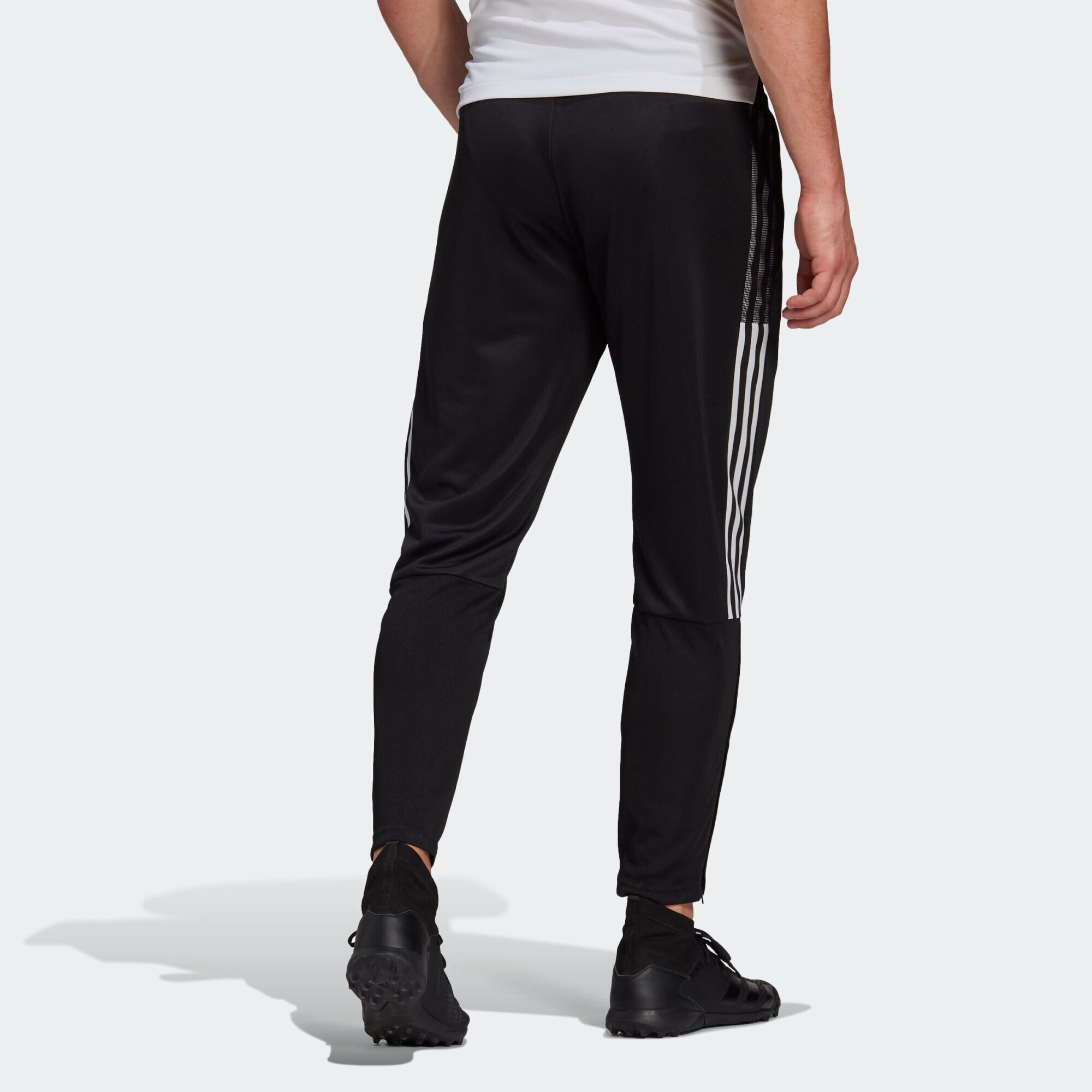 ADIDAS SPORTSWEAR Športne hlače črna / bela - Pepit.si