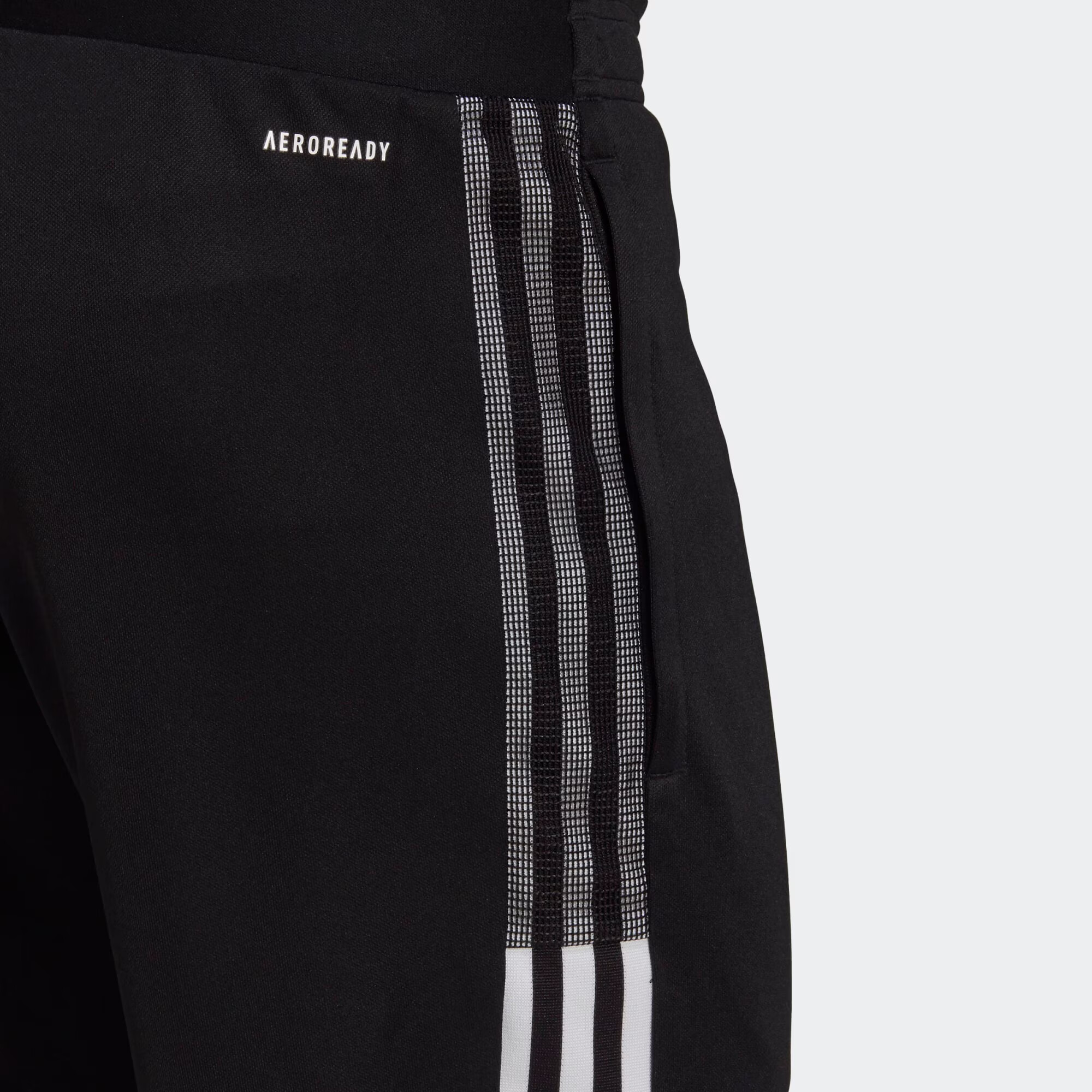 ADIDAS SPORTSWEAR Športne hlače črna / bela - Pepit.si