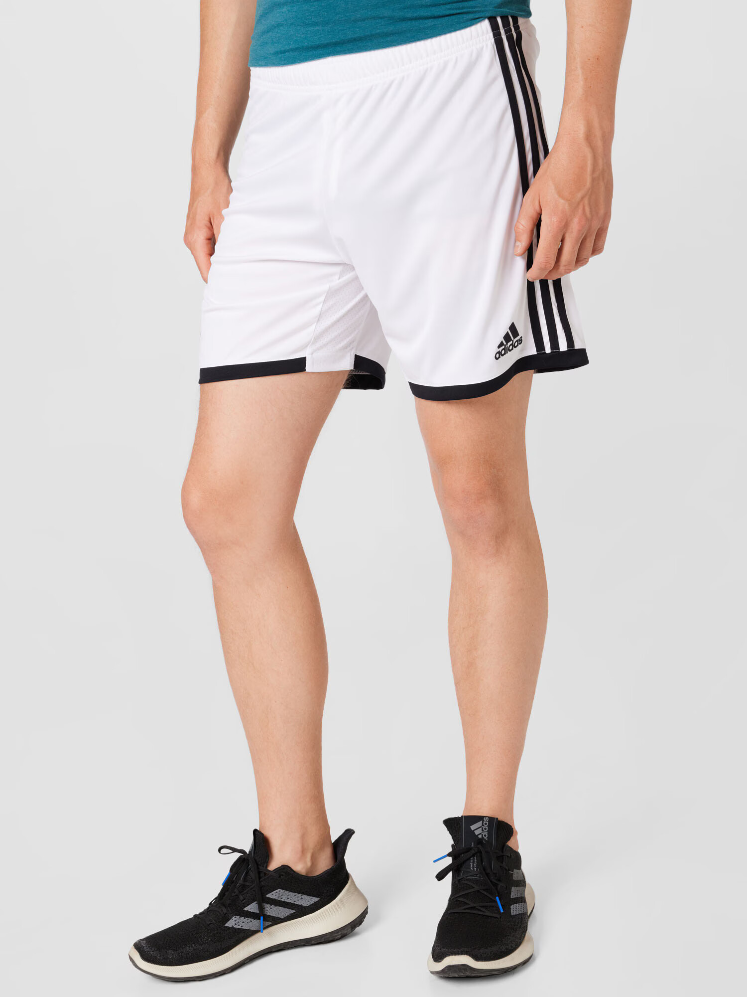 ADIDAS SPORTSWEAR Športne hlače črna / bela - Pepit.si