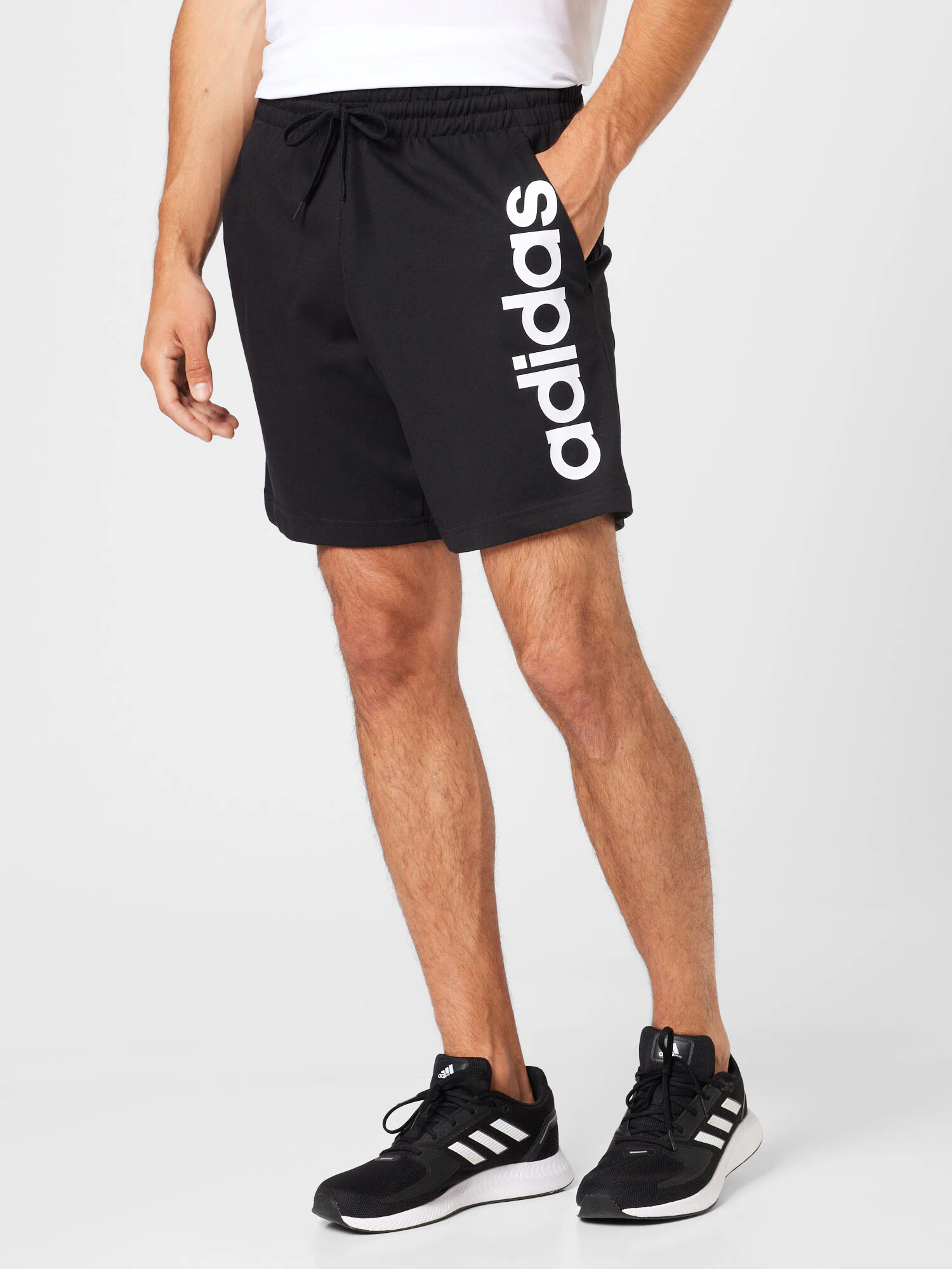 ADIDAS SPORTSWEAR Športne hlače črna / off-bela - Pepit.si