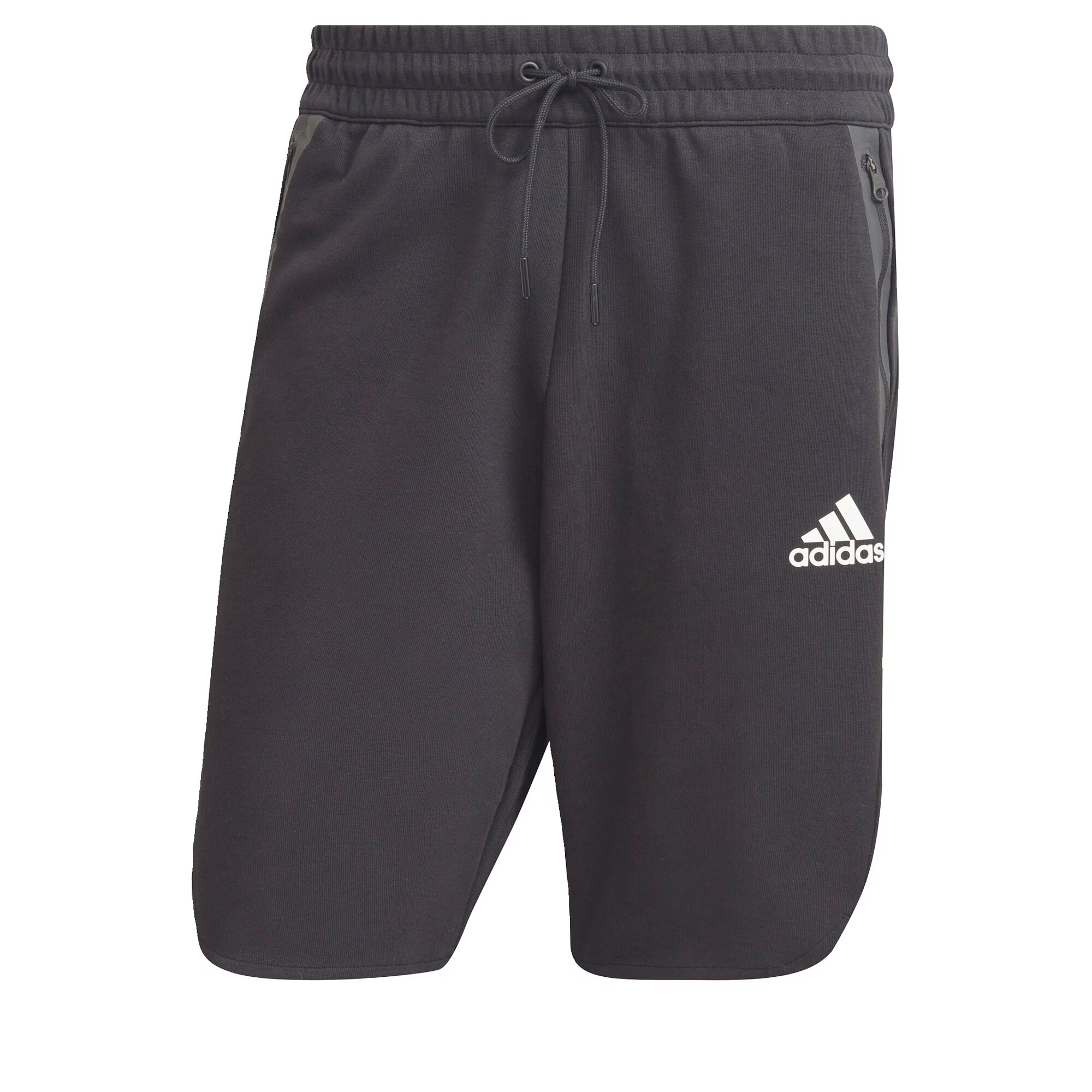 ADIDAS SPORTSWEAR Športne hlače 'Designed For Gameday' črna / bela - Pepit.si