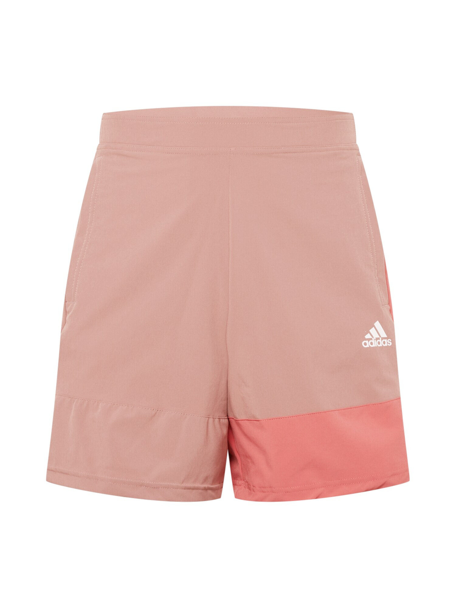 ADIDAS SPORTSWEAR Športne hlače kapučino / svetlo roza / bela - Pepit.si