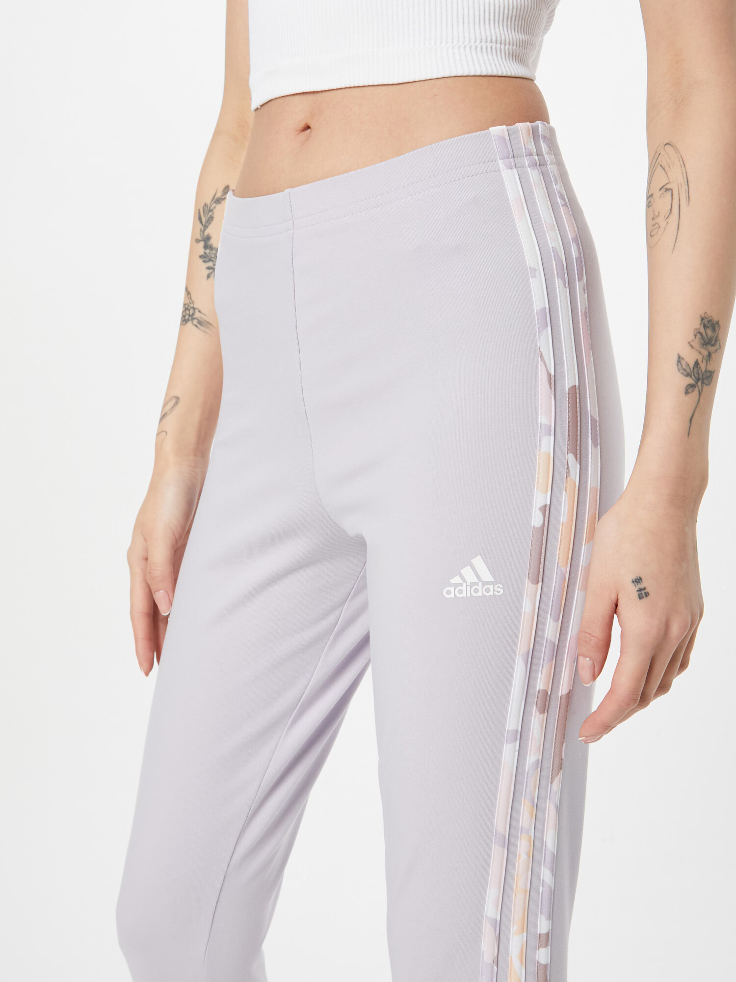 ADIDAS SPORTSWEAR Športne hlače konjak / majnica / roza / bela - Pepit.si