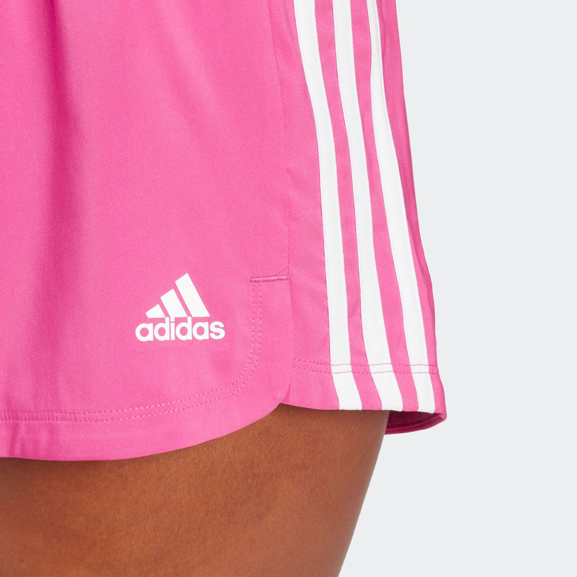 ADIDAS SPORTSWEAR Športne hlače 'Pacer' roza / bela - Pepit.si