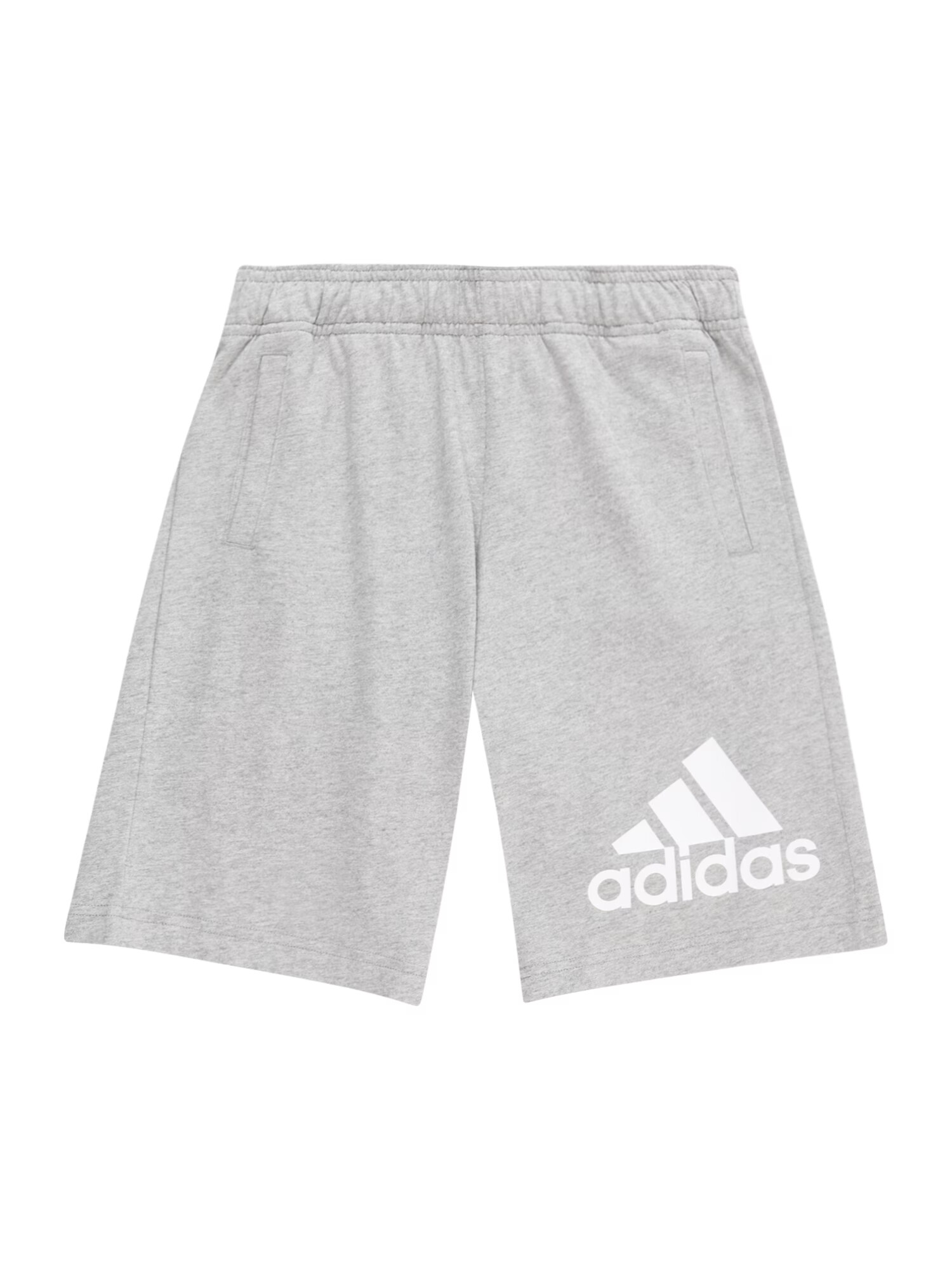 ADIDAS SPORTSWEAR Športne hlače siva / bela - Pepit.si