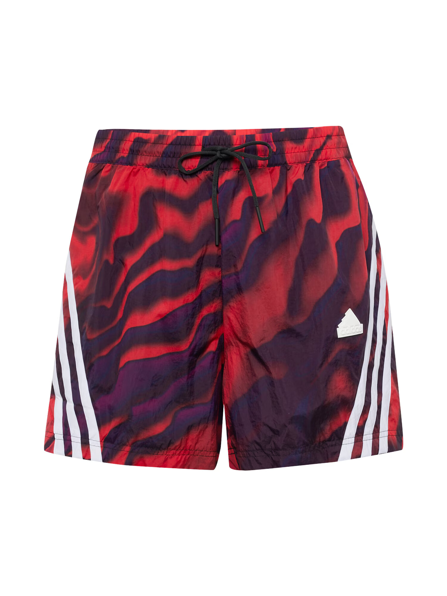 ADIDAS SPORTSWEAR Športne hlače temno liila / rdeča / črna / bela - Pepit.si