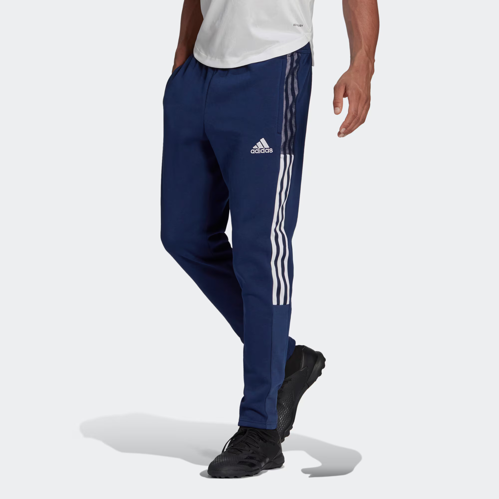 ADIDAS SPORTSWEAR Športne hlače 'Tiro 21' marine / bela - Pepit.si