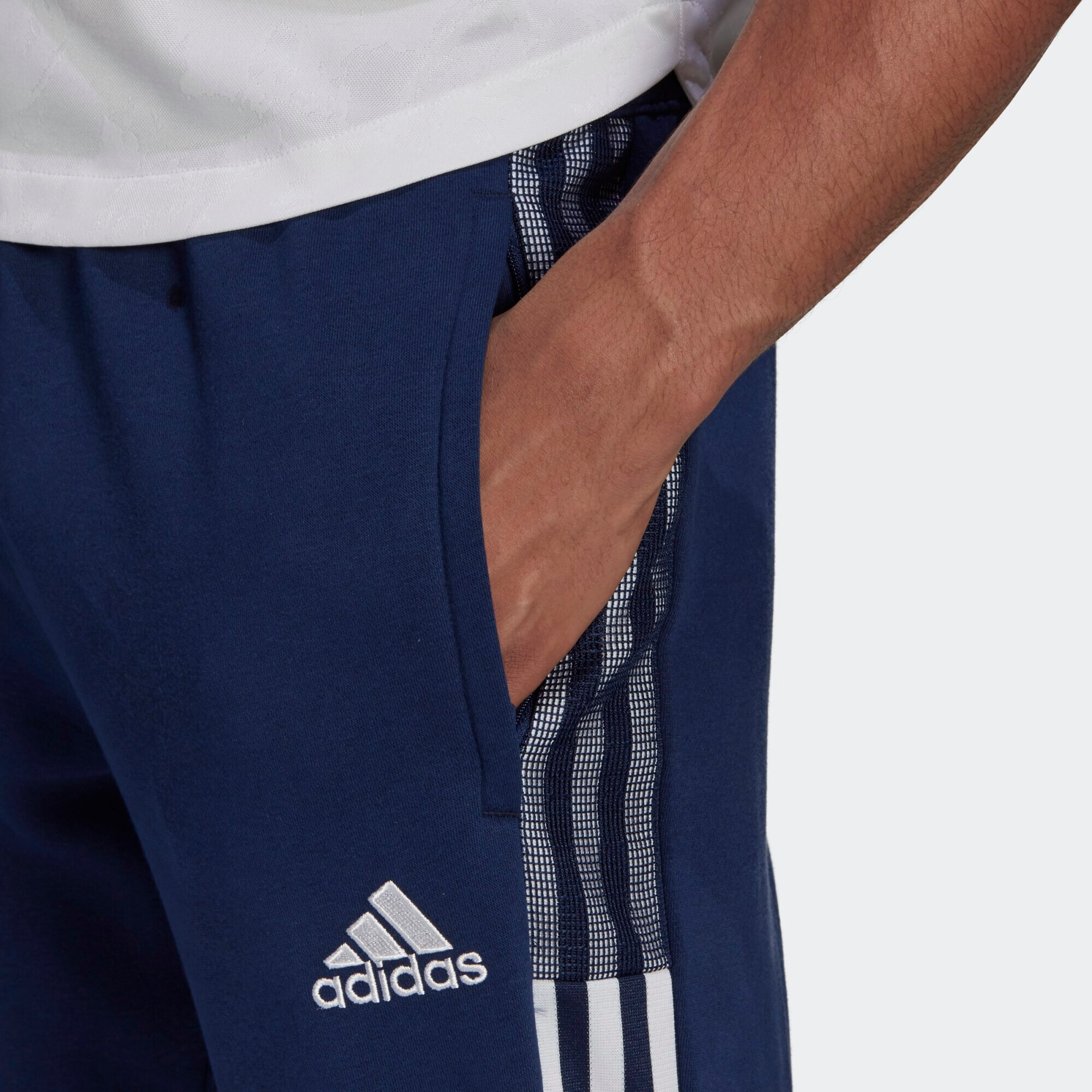 ADIDAS SPORTSWEAR Športne hlače 'Tiro 21' marine / bela - Pepit.si