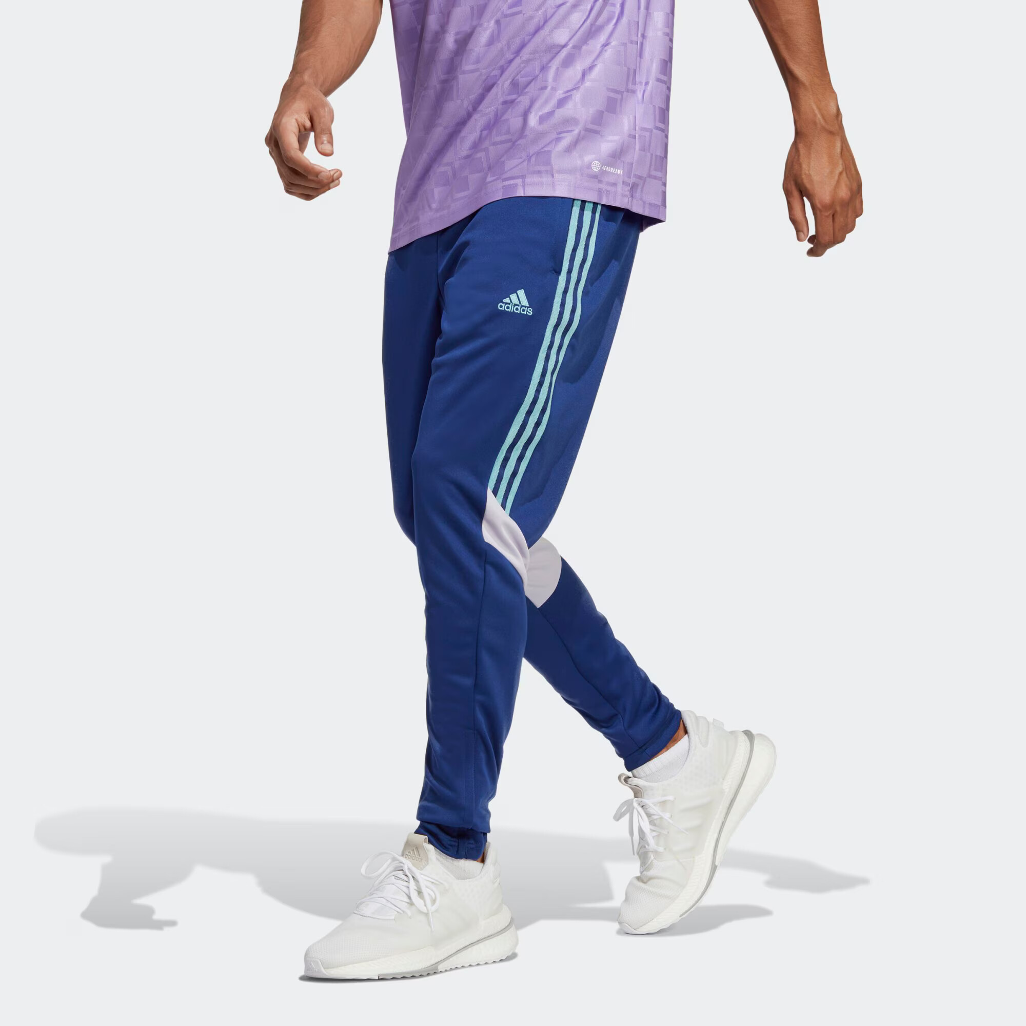 ADIDAS SPORTSWEAR Športne hlače 'Tiro' temno modra / bela - Pepit.si