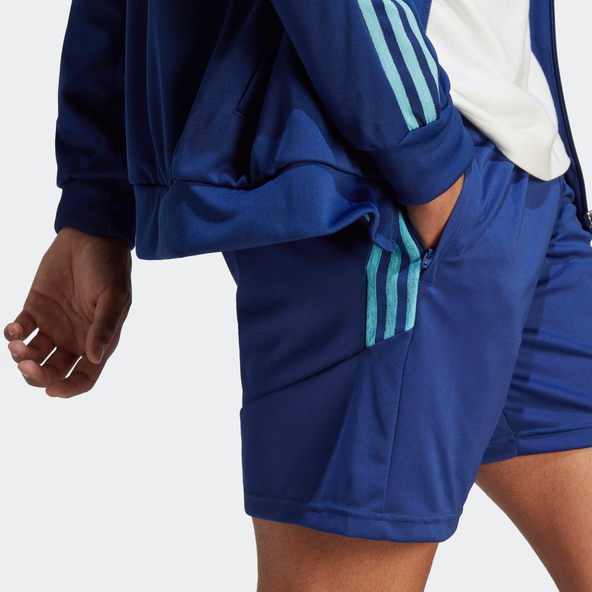 ADIDAS SPORTSWEAR Športne hlače 'Tiro' svetlo modra / temno modra - Pepit.si