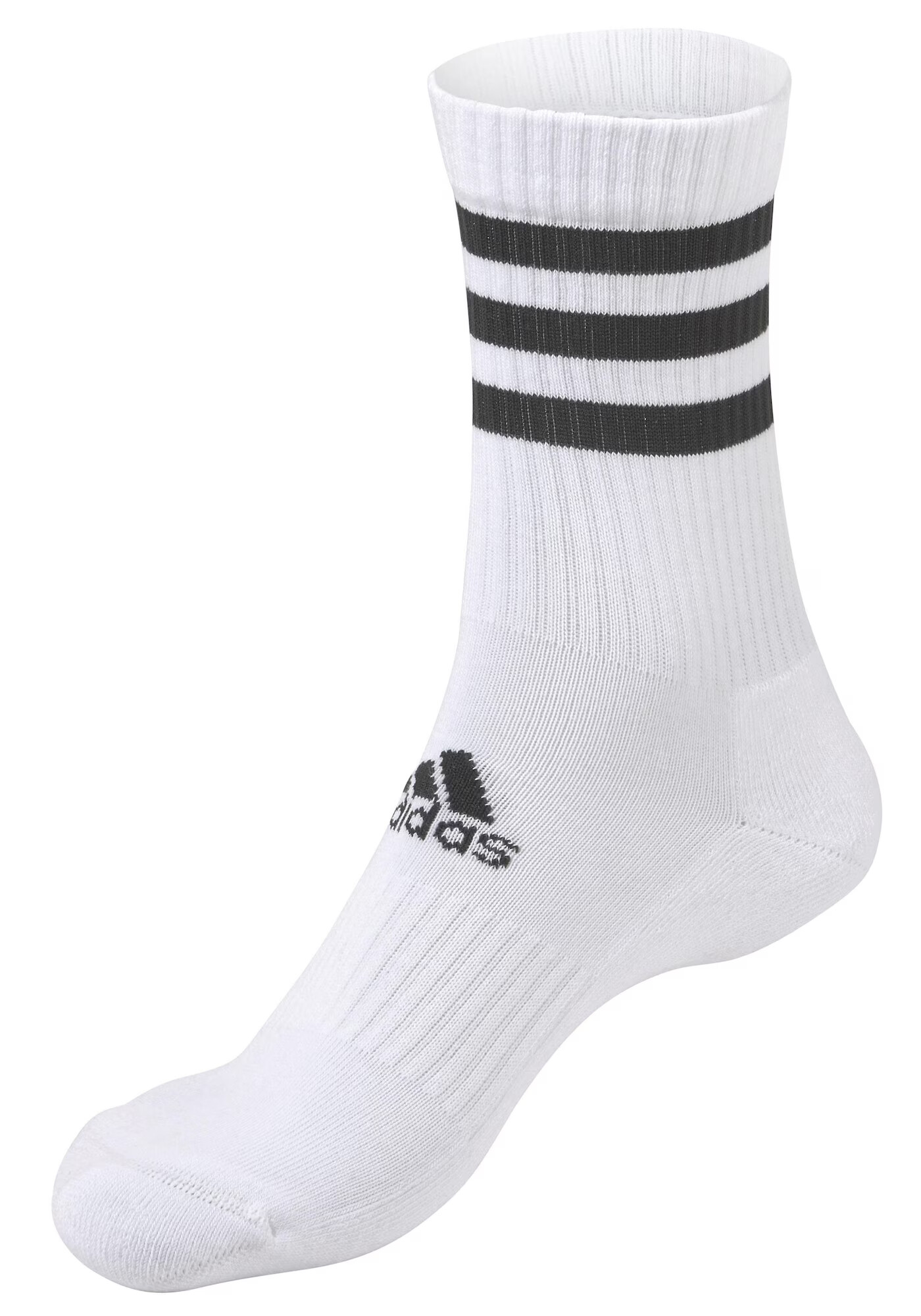 ADIDAS SPORTSWEAR Športne nogavice črna / bela - Pepit.si