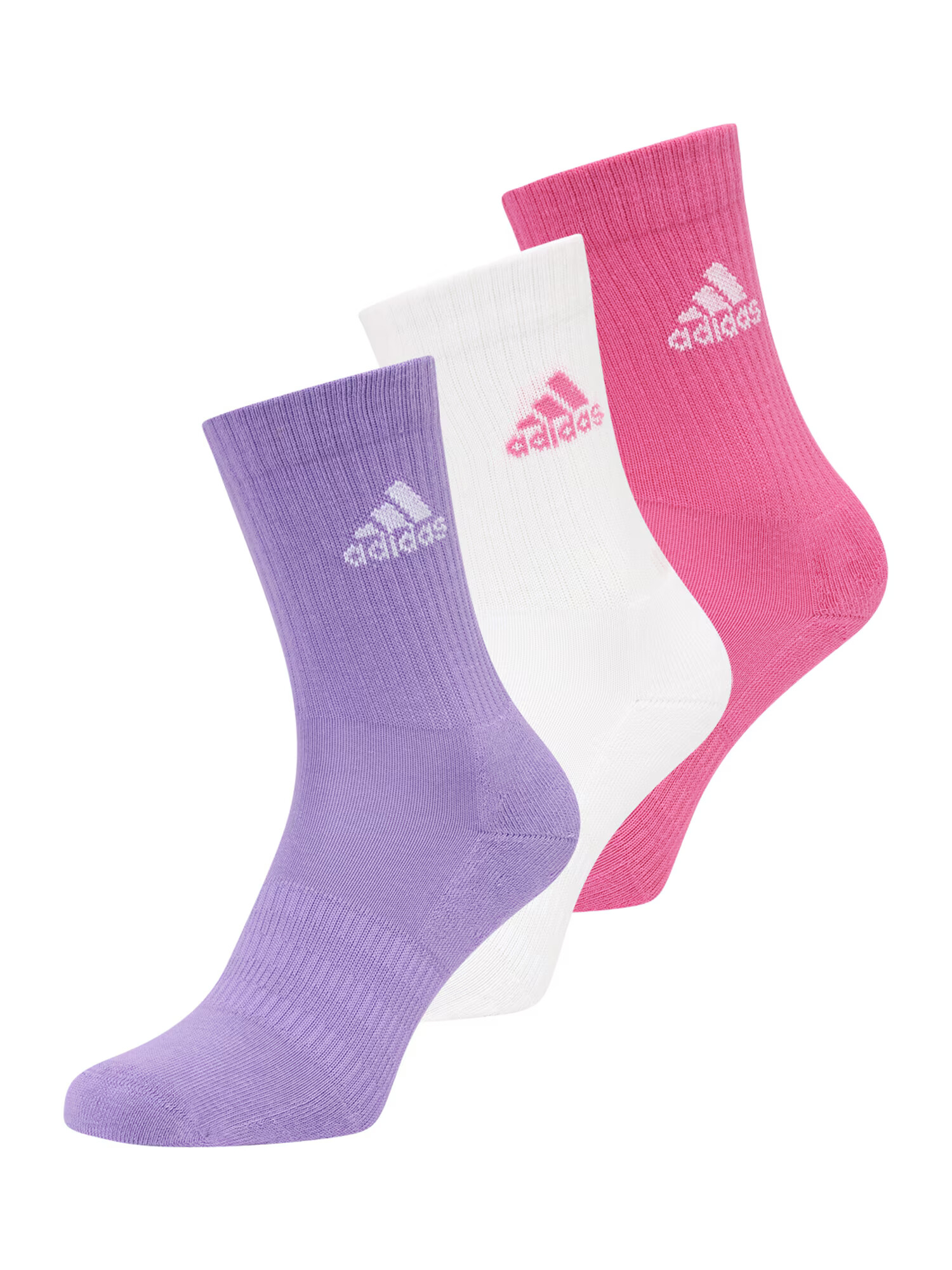 ADIDAS SPORTSWEAR Športne nogavice lila / roza / bela - Pepit.si