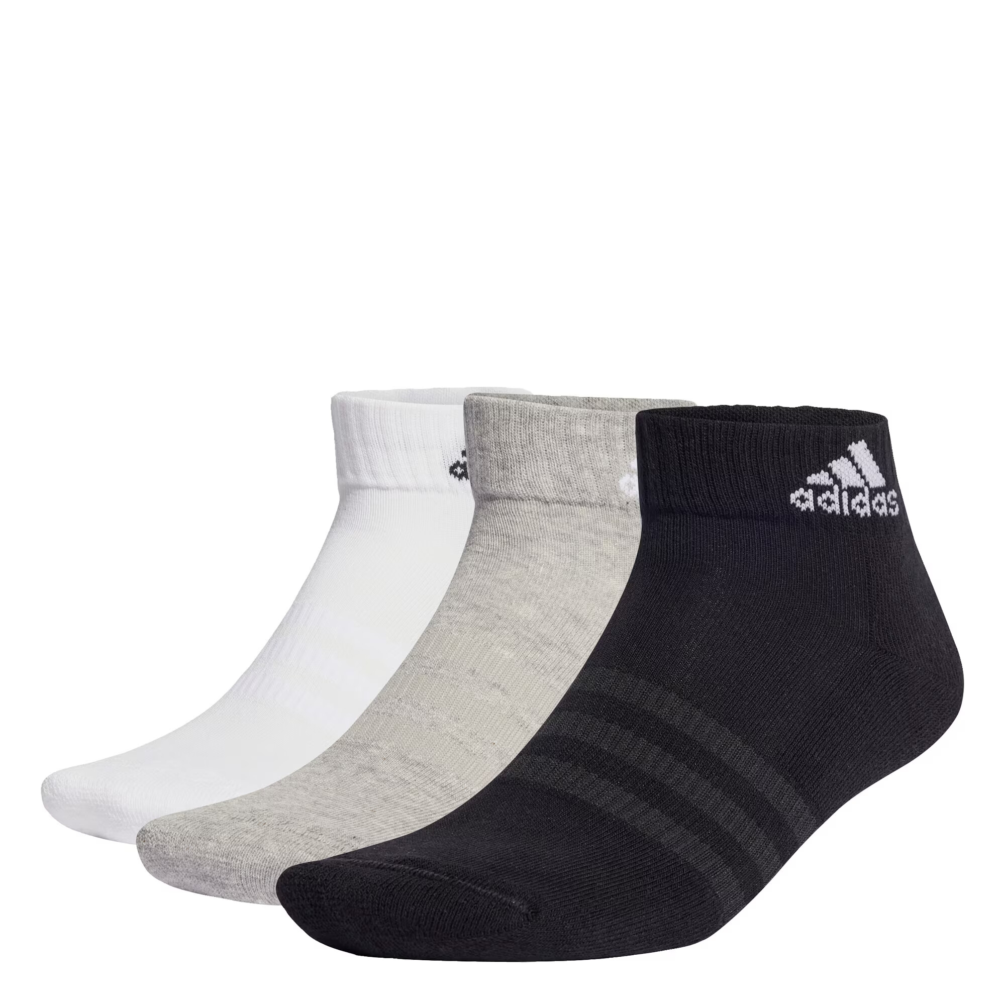 ADIDAS SPORTSWEAR Športne nogavice siva / črna / bela - Pepit.si