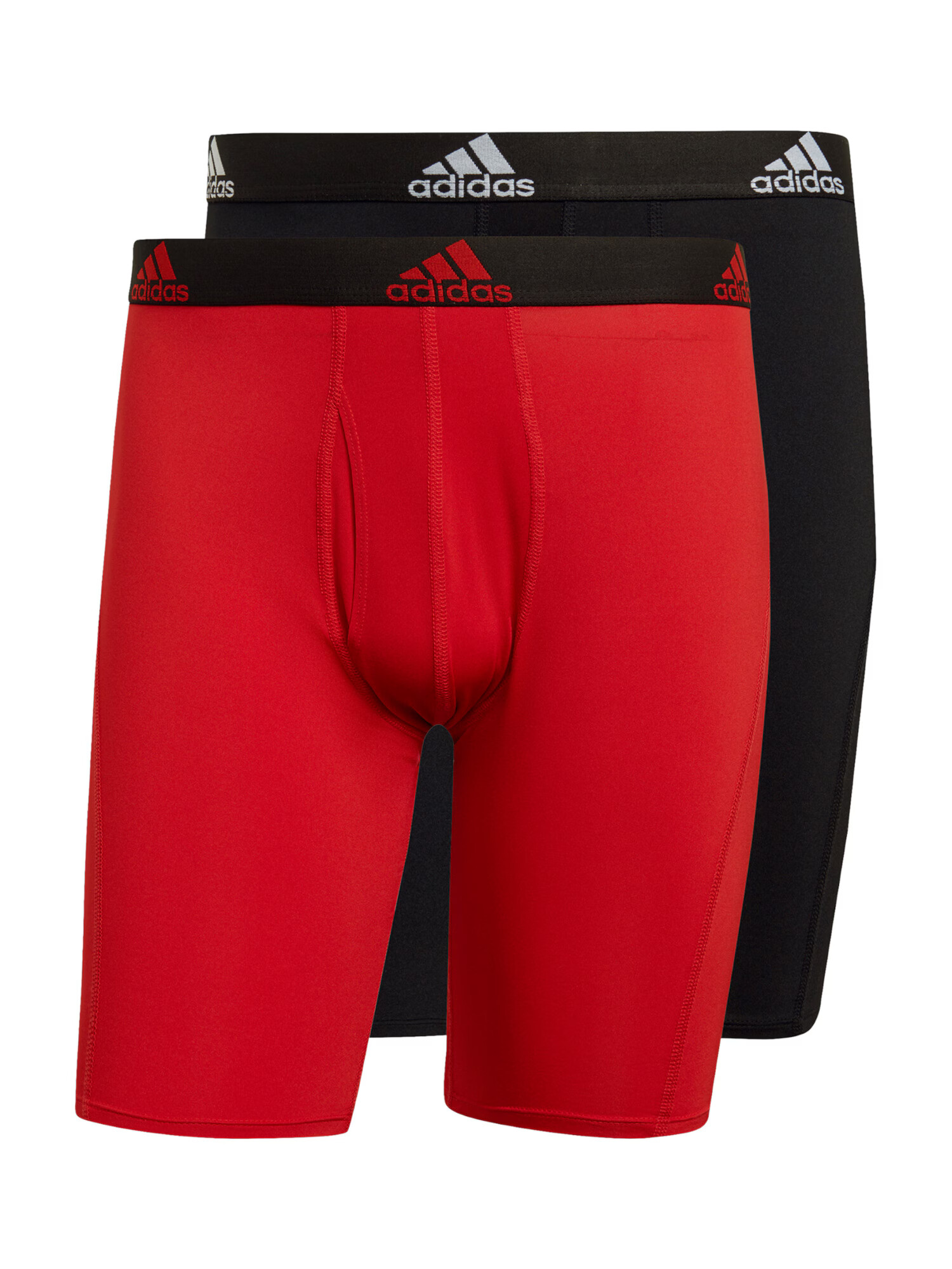 ADIDAS SPORTSWEAR Športne spodnjice rdeča / črna / bela - Pepit.si