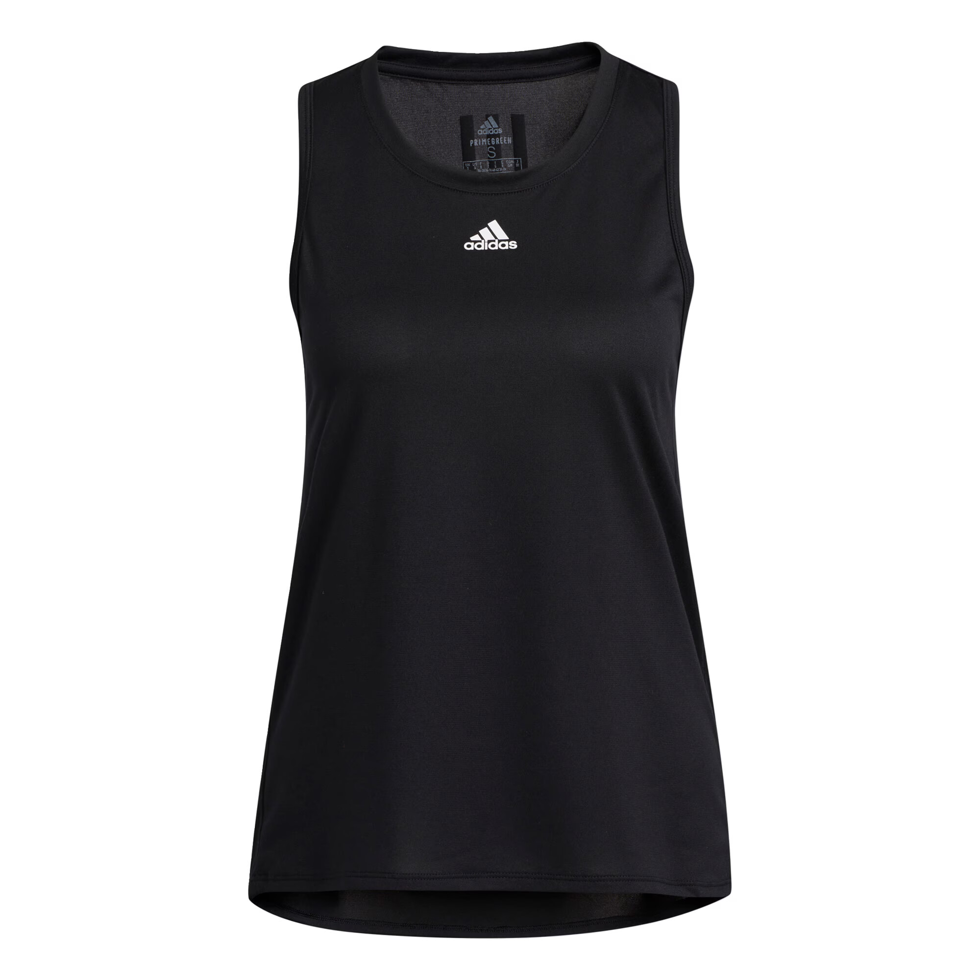 ADIDAS SPORTSWEAR Športni top črna / bela - Pepit.si