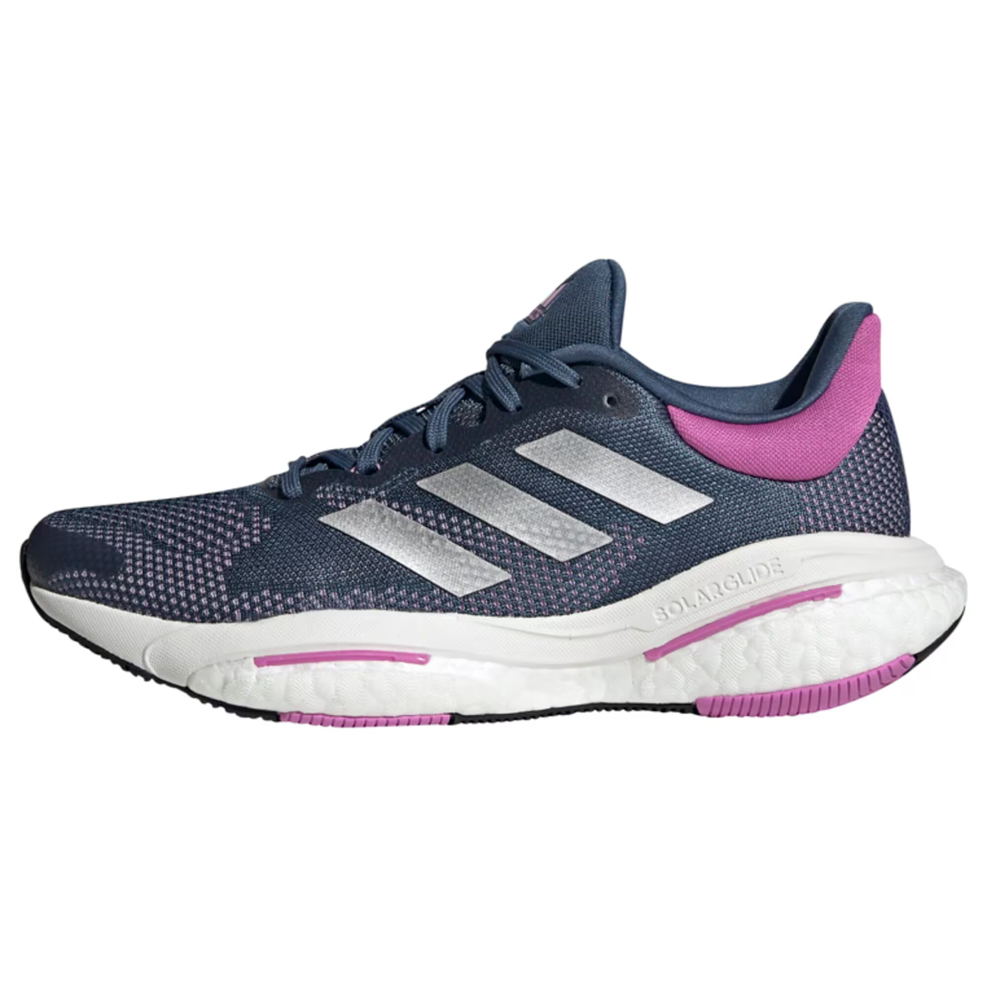 ADIDAS SPORTSWEAR Nizke superge 'Solarglide 5' marine / srebrna - Pepit.si