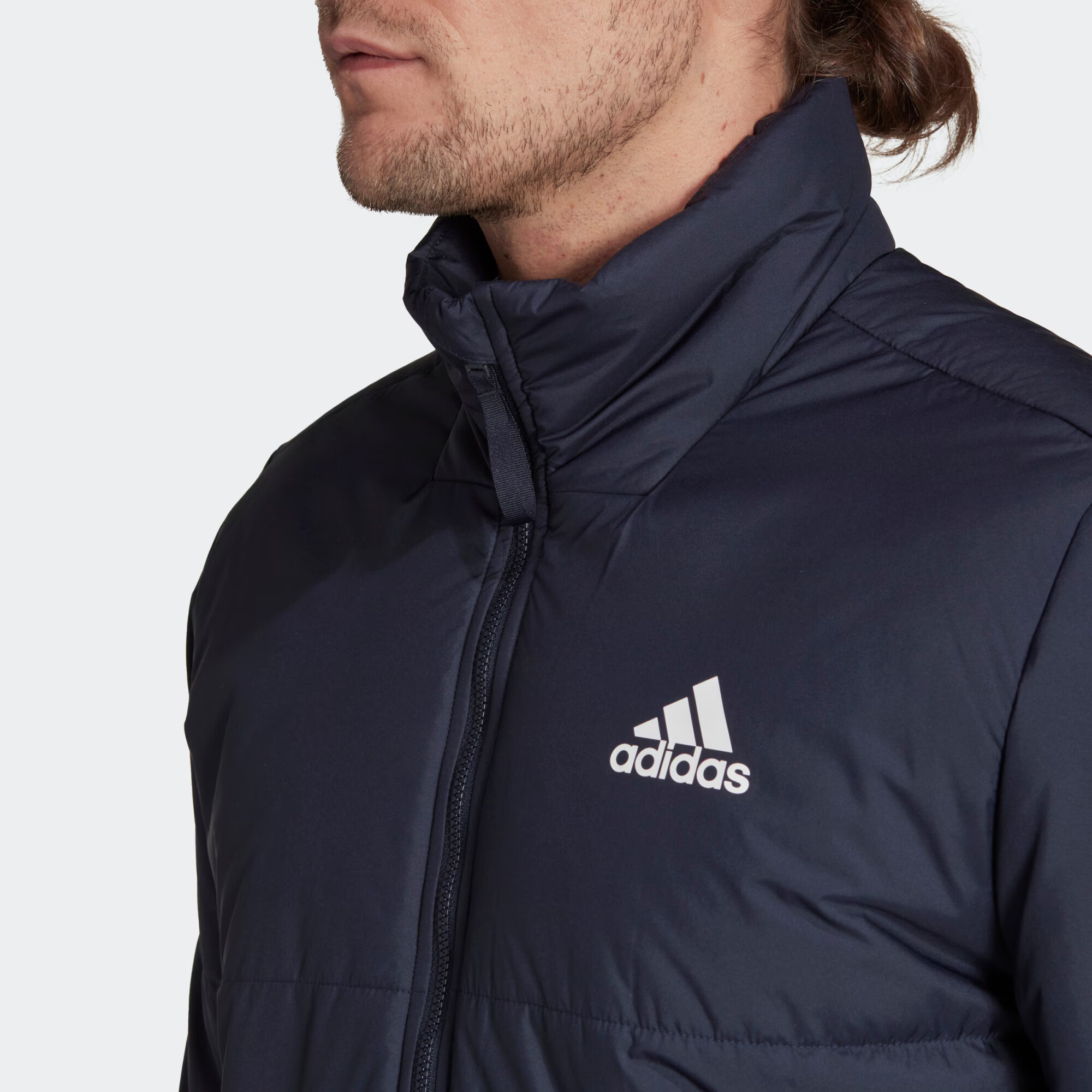 ADIDAS SPORTSWEAR Zunanja jakna nočno modra / bela - Pepit.si