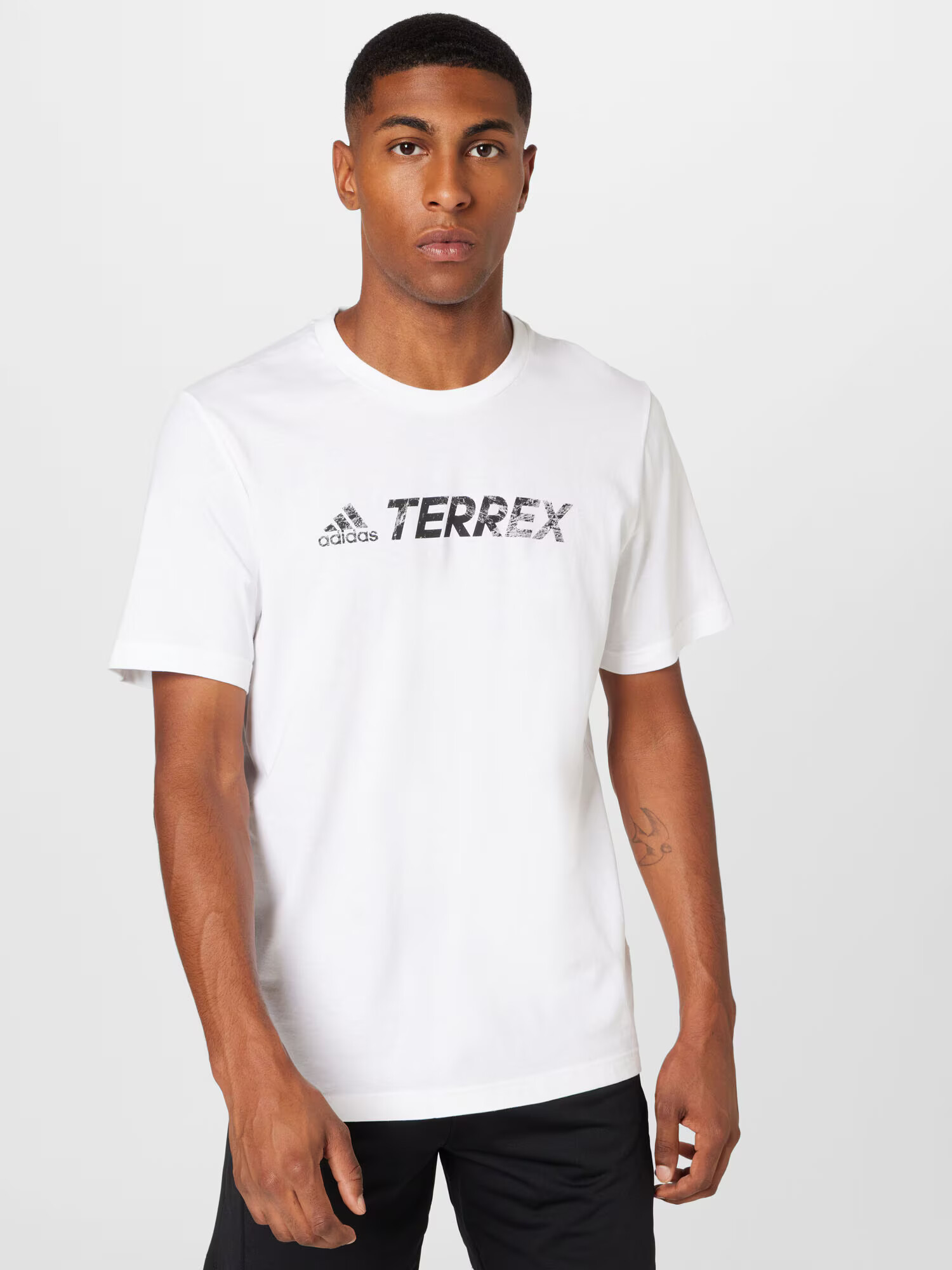 ADIDAS TERREX Funkcionalna majica črna / off-bela - Pepit.si