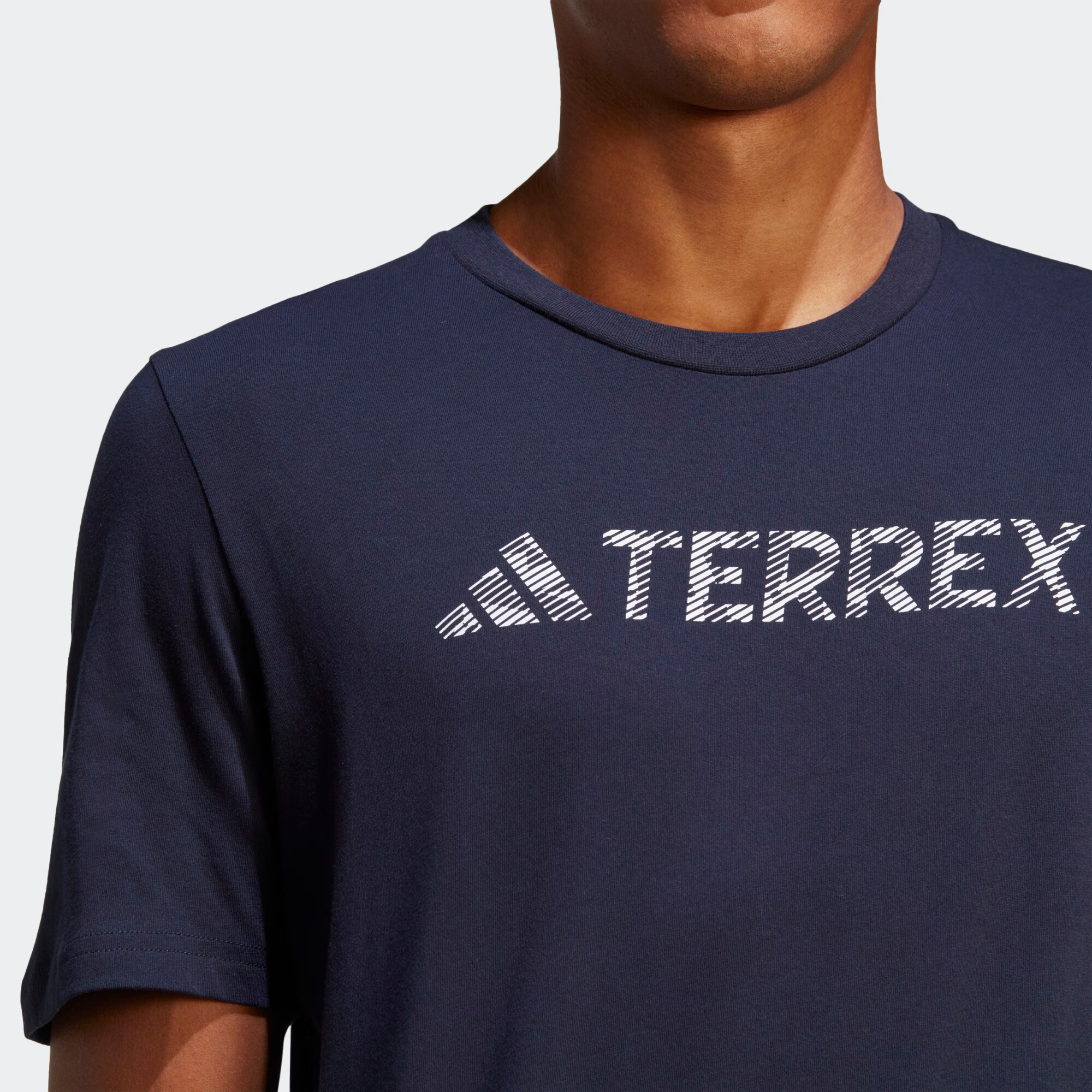 ADIDAS TERREX Funkcionalna majica temno modra / bela - Pepit.si