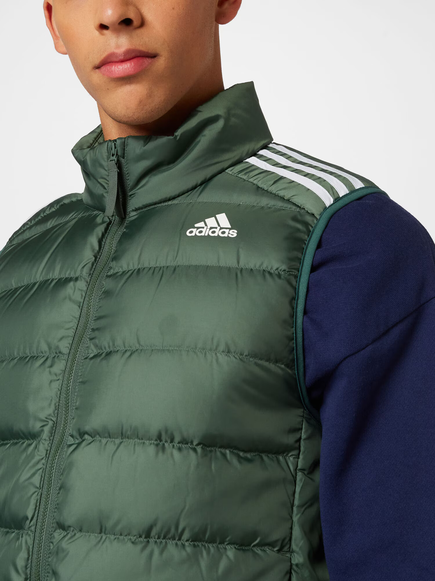 ADIDAS SPORTSWEAR Športen telovnik smaragd / bela - Pepit.si