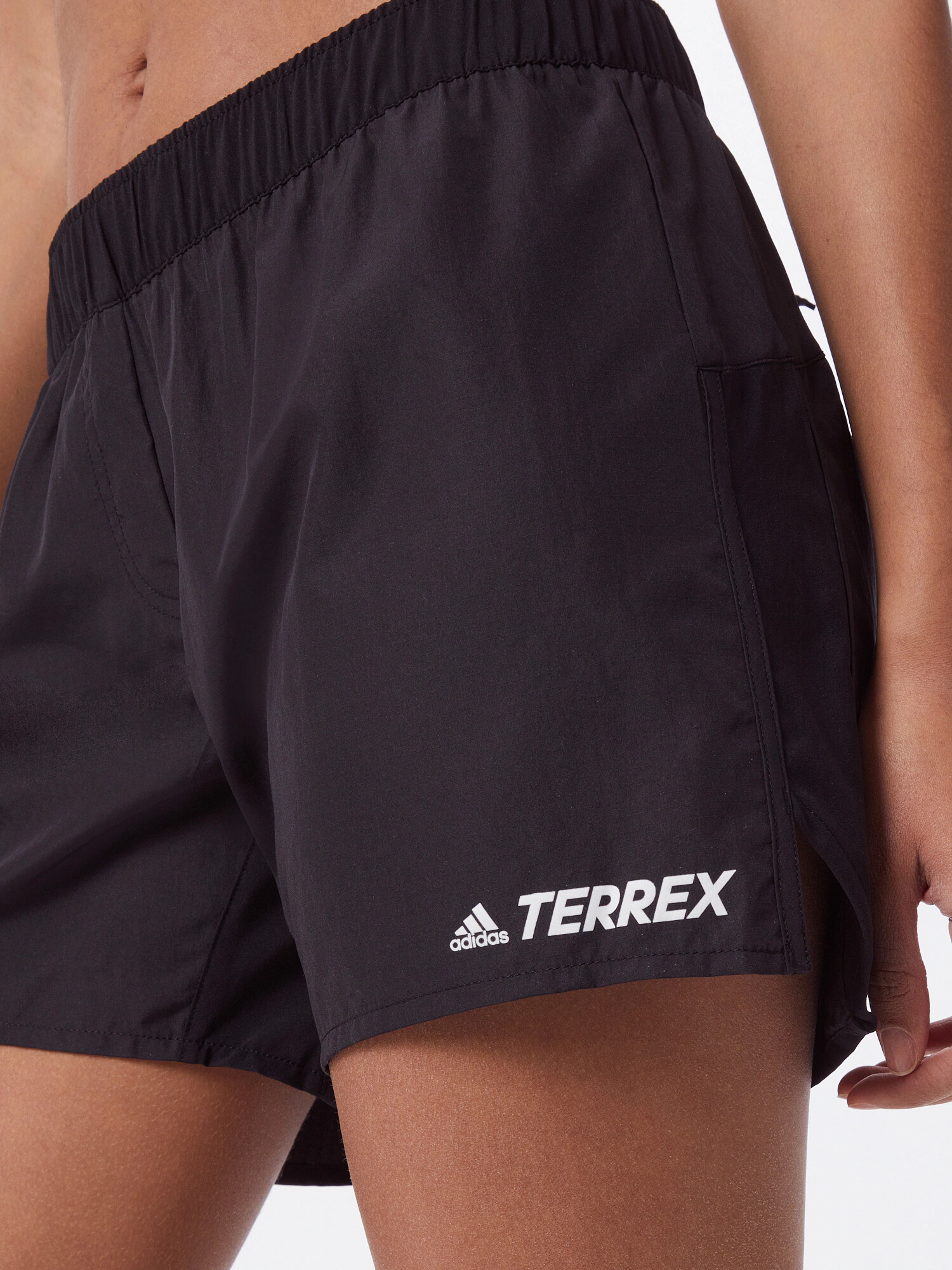 ADIDAS TERREX Športne hlače črna / bela - Pepit.si