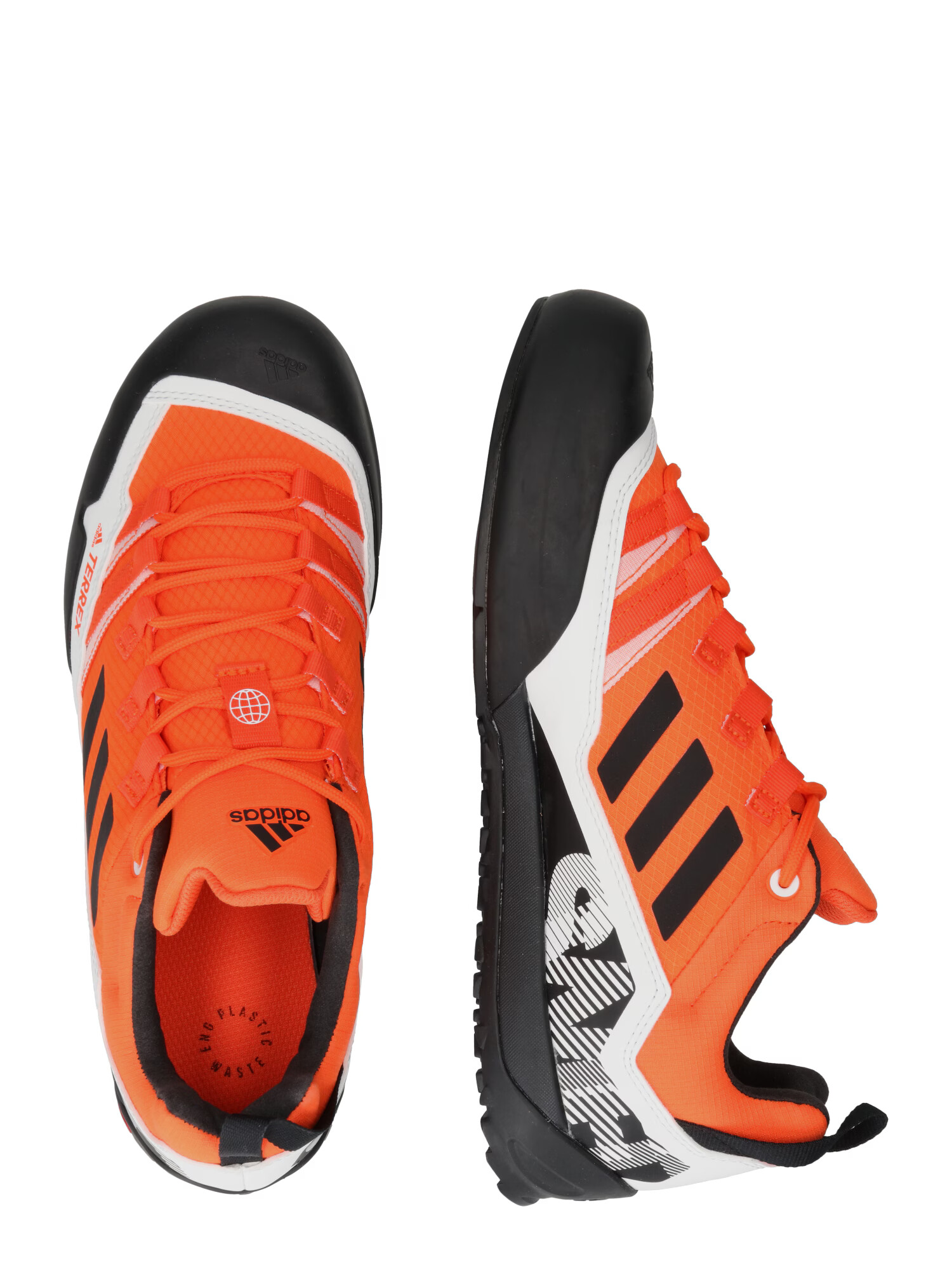 ADIDAS TERREX Nizki čevelj 'SWIFT SOLO 2' oranžna / črna / bela - Pepit.si