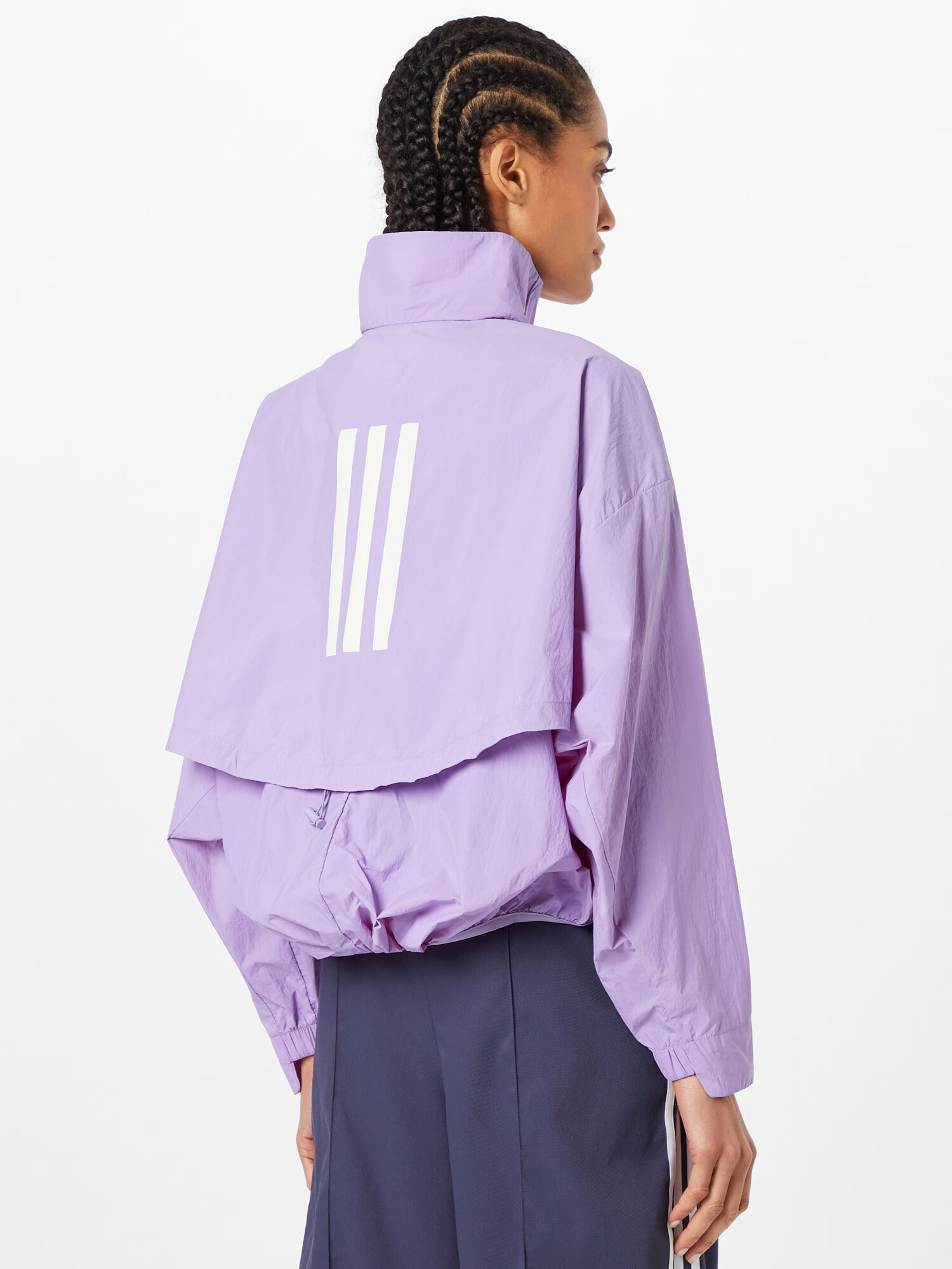 ADIDAS SPORTSWEAR Zunanja jakna 'Myshelter' lila / bela - Pepit.si