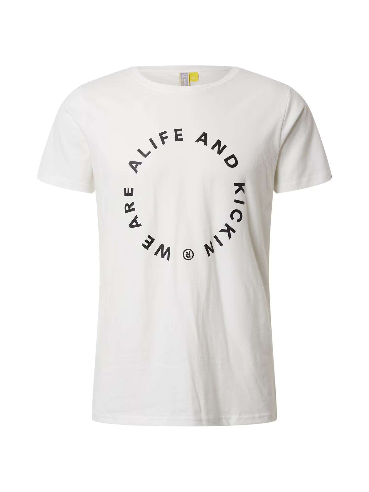 Alife and Kickin Shirt bela / črna - Pepit.si