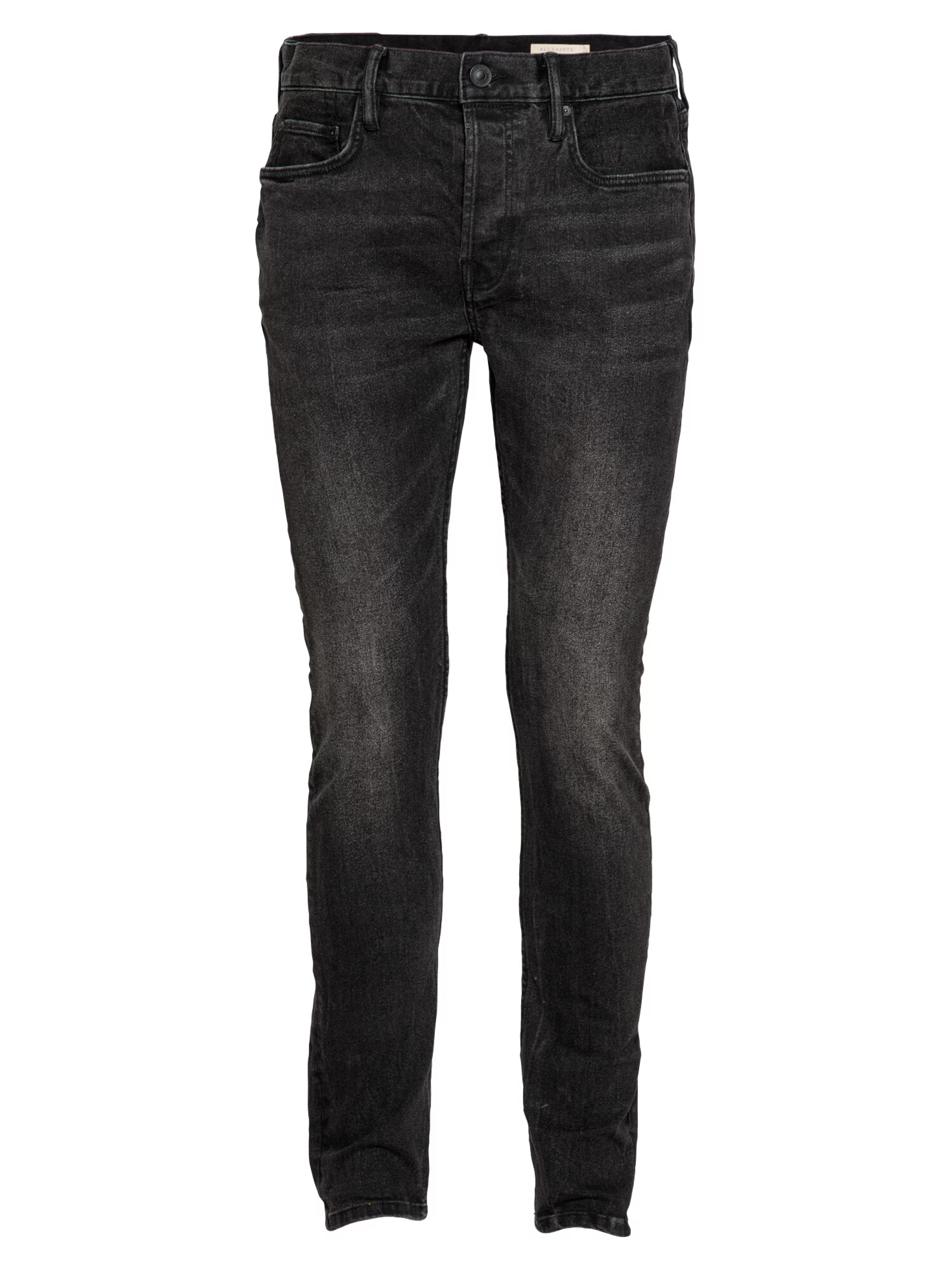 AllSaints Kavbojke črn denim - Pepit.si