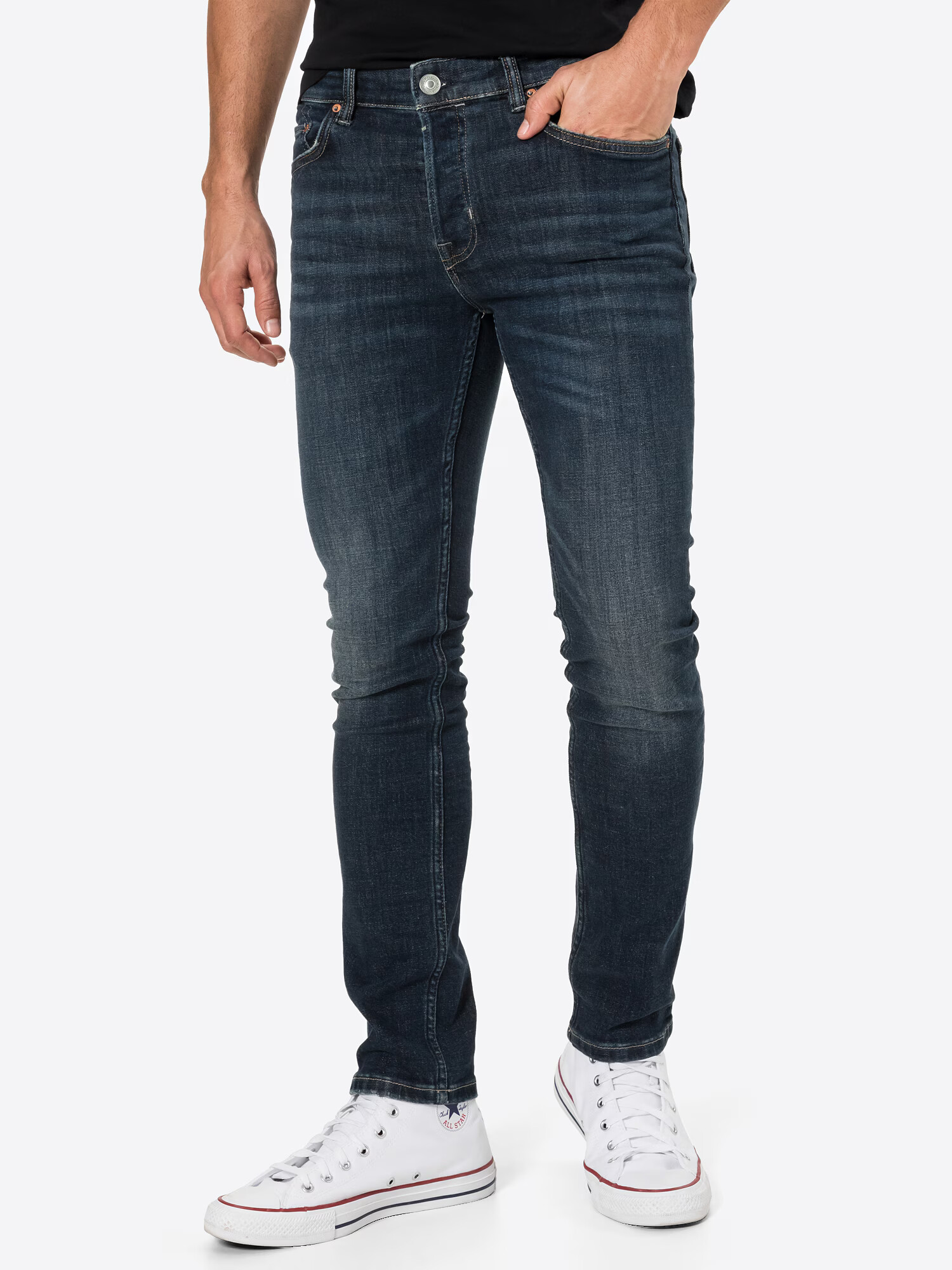 AllSaints Kavbojke moder denim / temno modra - Pepit.si