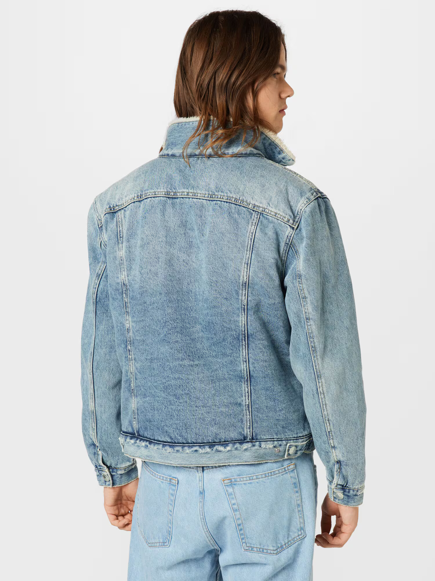 AllSaints Prehodna jakna 'Ilkley' moder denim - Pepit.si