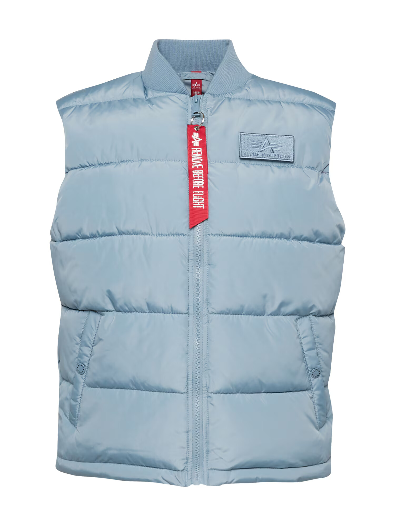 ALPHA INDUSTRIES Brezrokavnik opal / rdeča - Pepit.si