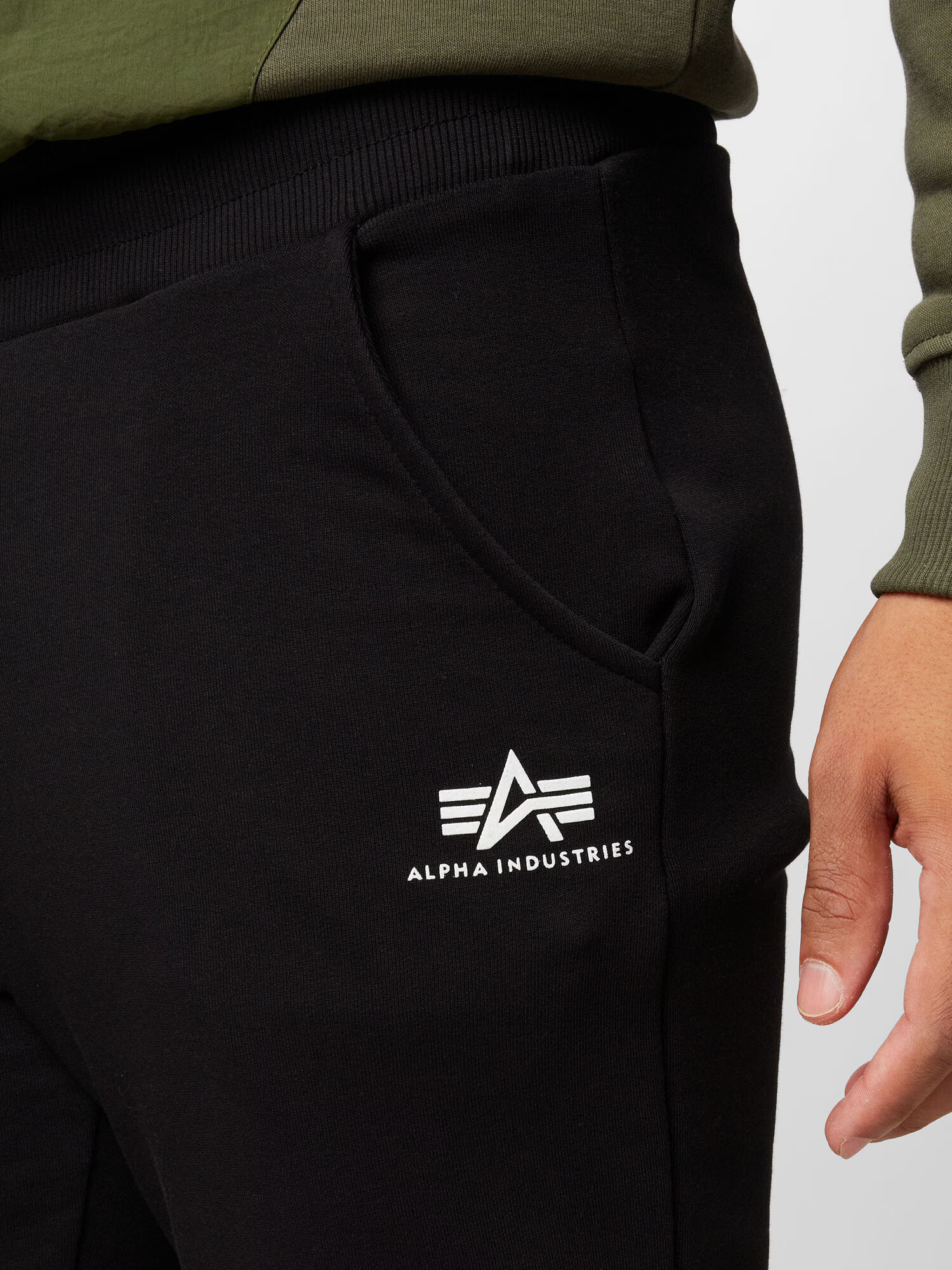 ALPHA INDUSTRIES Hlače črna - Pepit.si