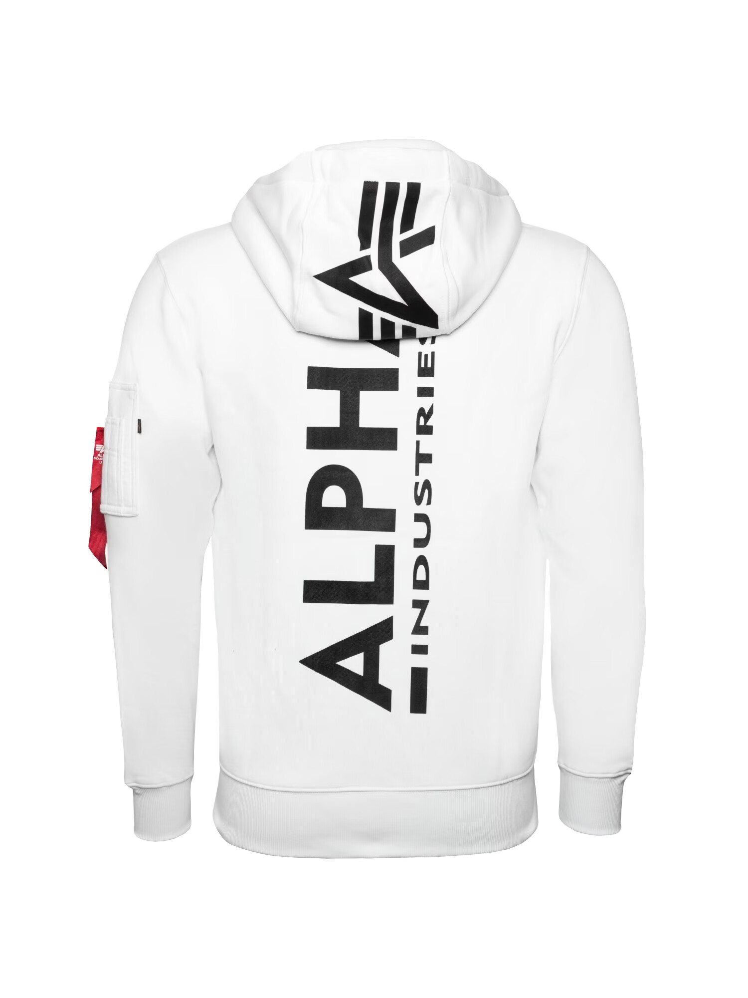 ALPHA INDUSTRIES Jopa na zadrgo črna / bela - Pepit.si