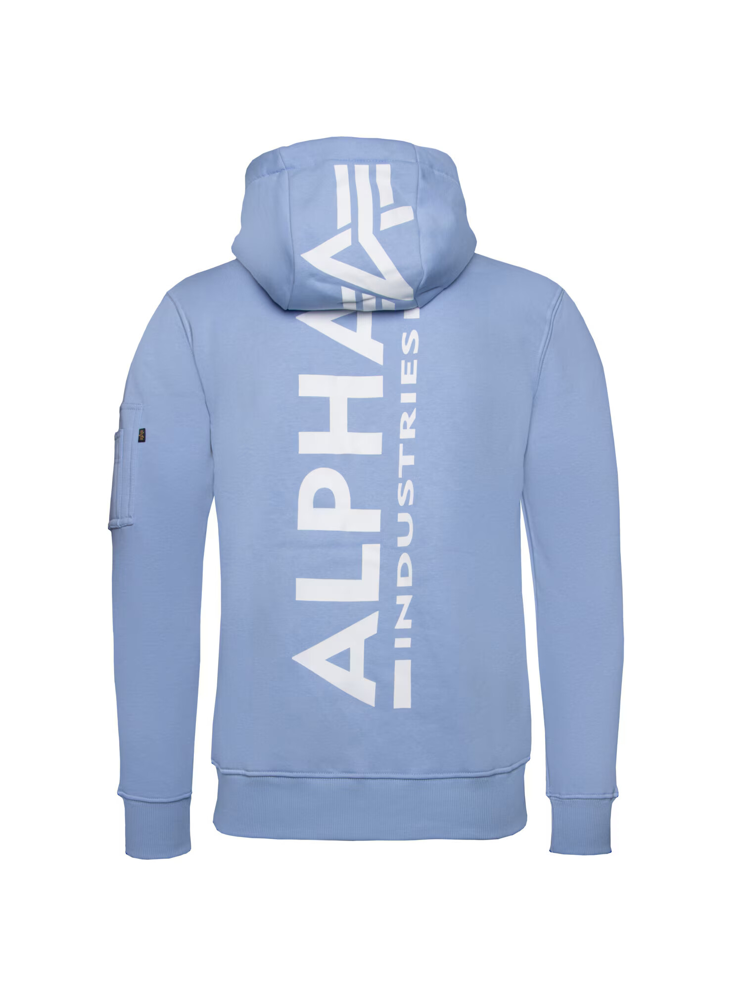 ALPHA INDUSTRIES Jopa na zadrgo svetlo modra / bela - Pepit.si