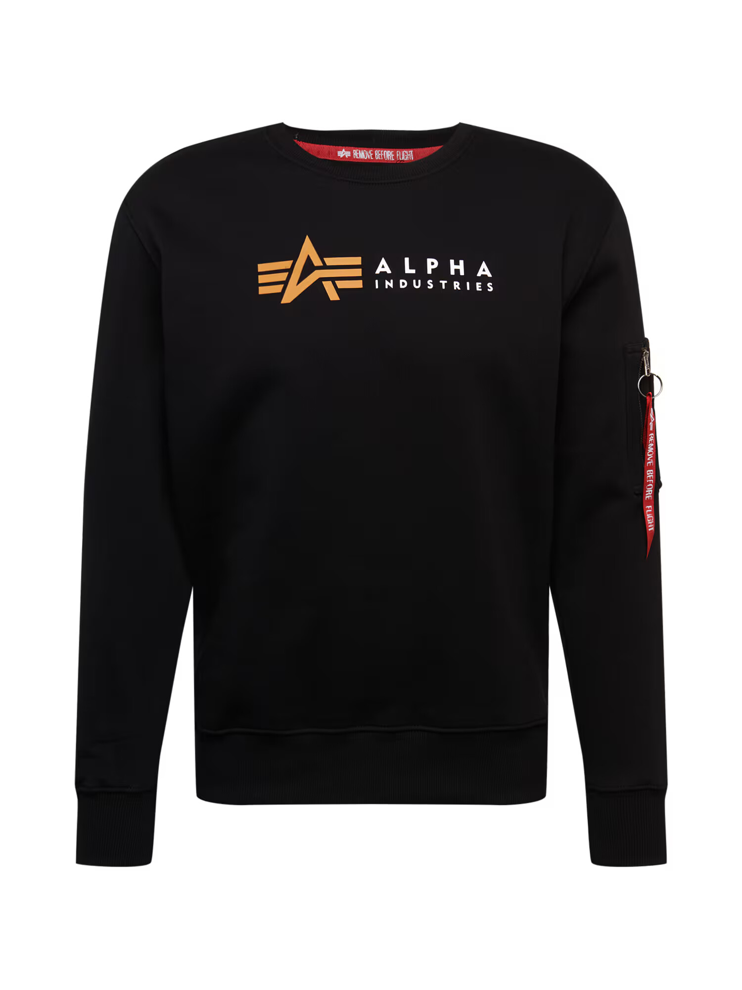 ALPHA INDUSTRIES Majica žafran / rdeča / črna / bela - Pepit.si