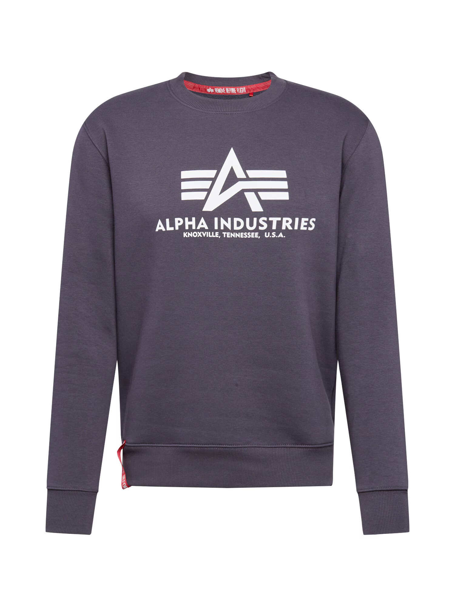 ALPHA INDUSTRIES Majica bela / antracit - Pepit.si