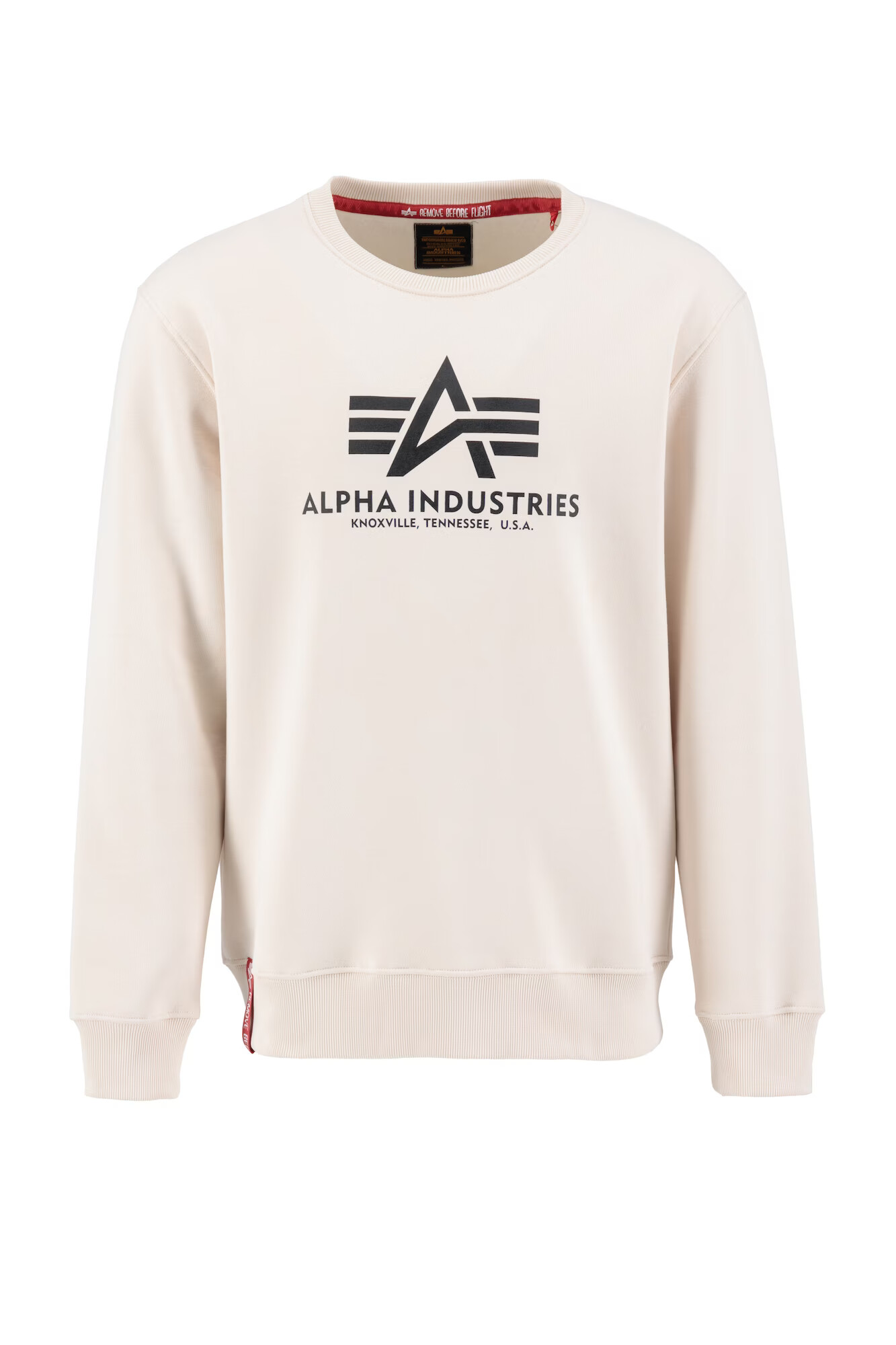 ALPHA INDUSTRIES Majica bež / črna - Pepit.si