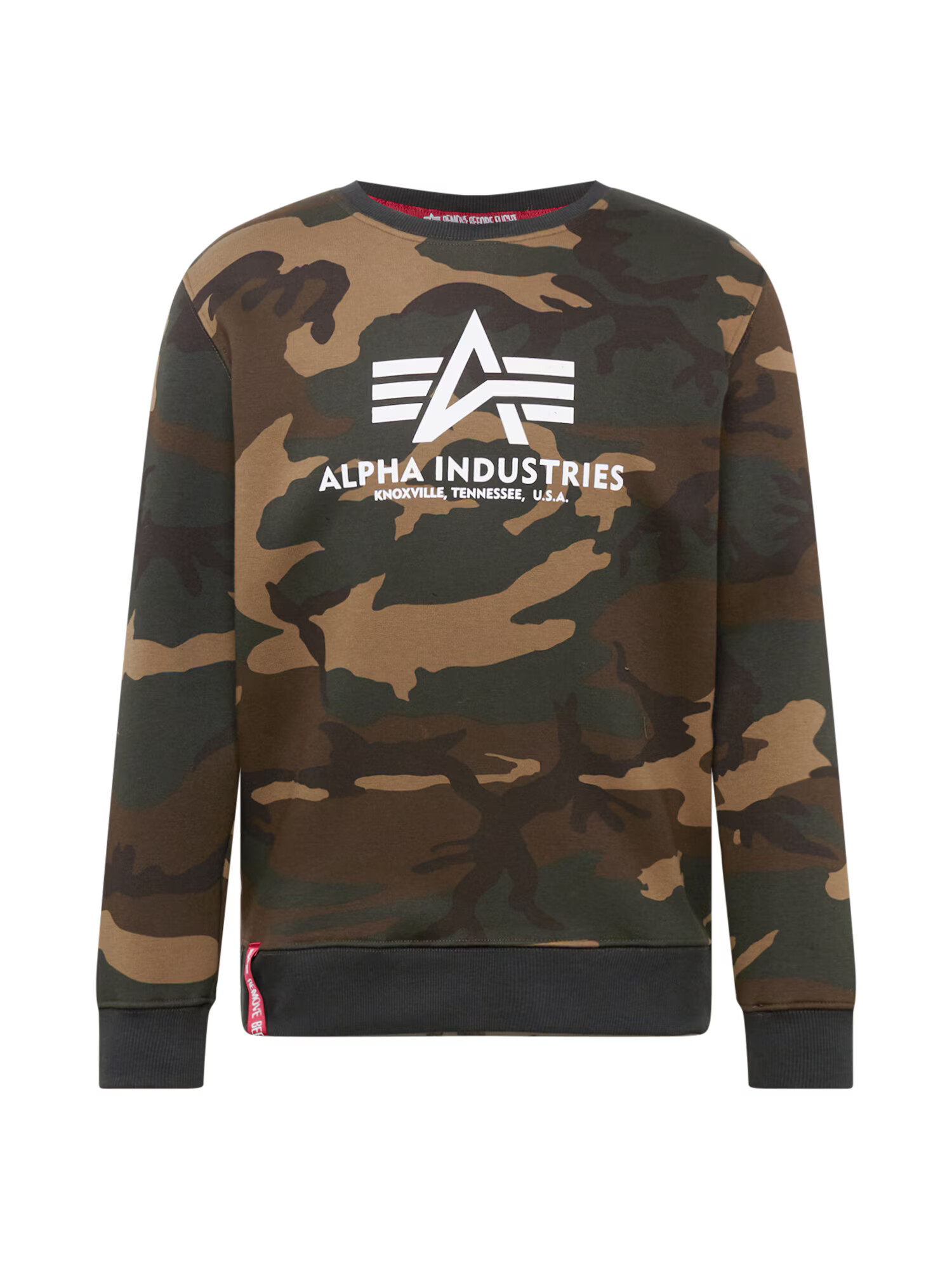 ALPHA INDUSTRIES Majica bež / rjava / oliva / bela - Pepit.si