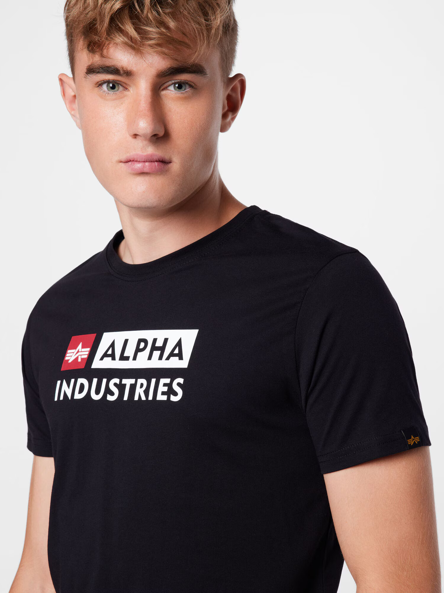 ALPHA INDUSTRIES Majica rdeča / črna / bela - Pepit.si