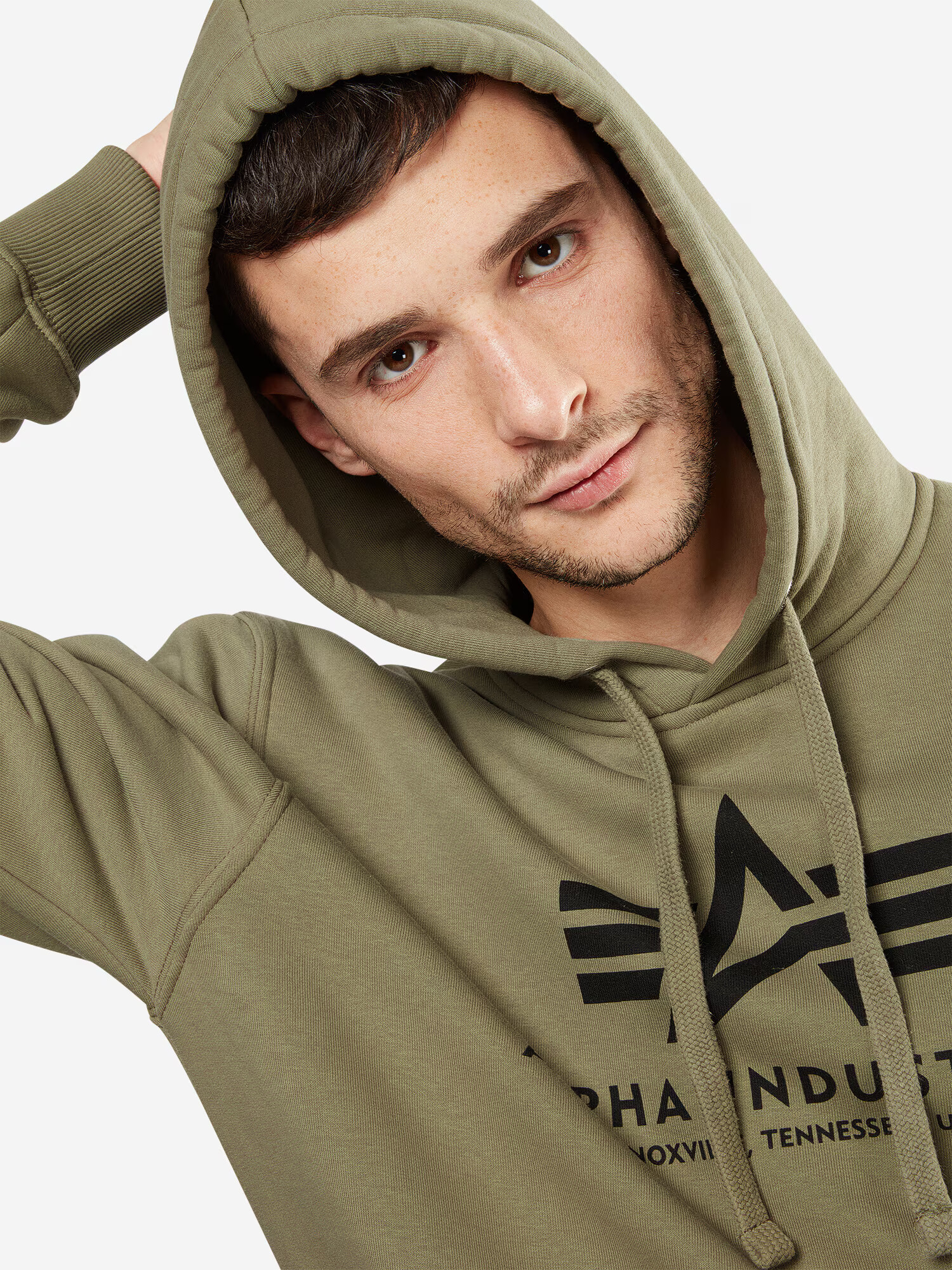 ALPHA INDUSTRIES Majica oliva / črna - Pepit.si