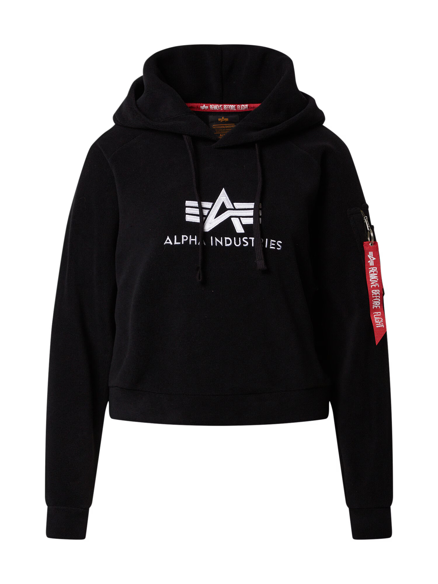 ALPHA INDUSTRIES Majica 'Polar Fleece' črna - Pepit.si