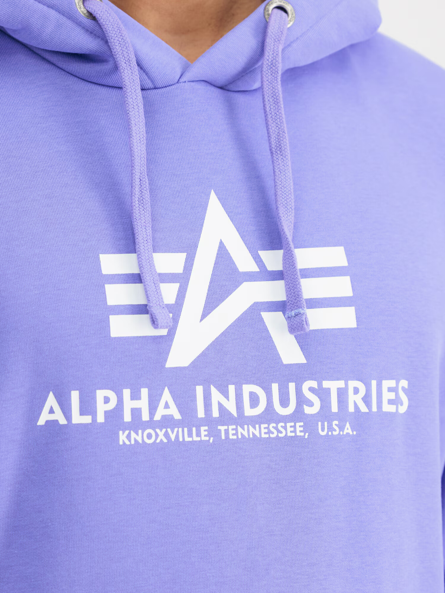 ALPHA INDUSTRIES Majica vijolično modra / rdeča / bela - Pepit.si