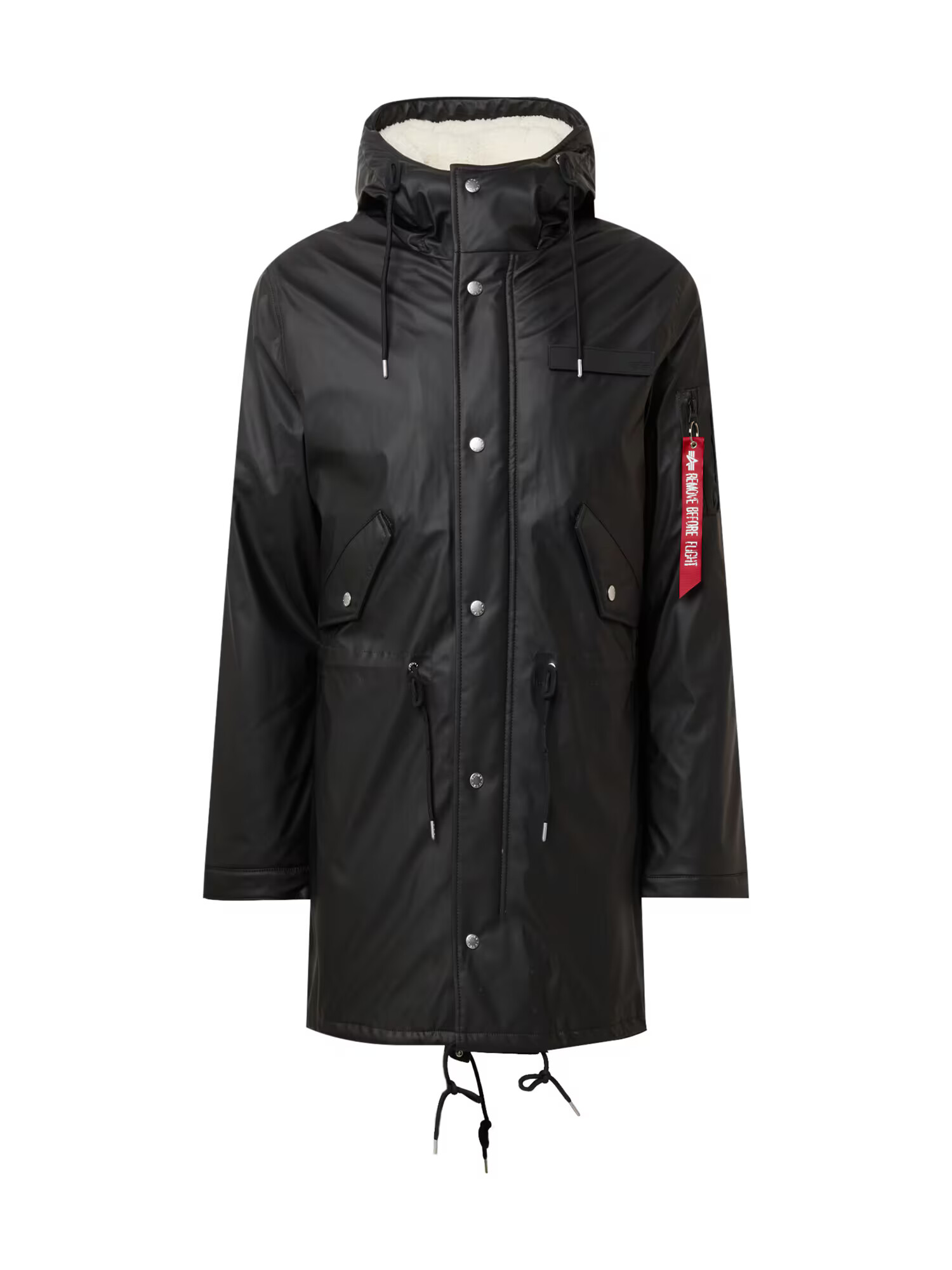 ALPHA INDUSTRIES Prehodna jakna črna - Pepit.si