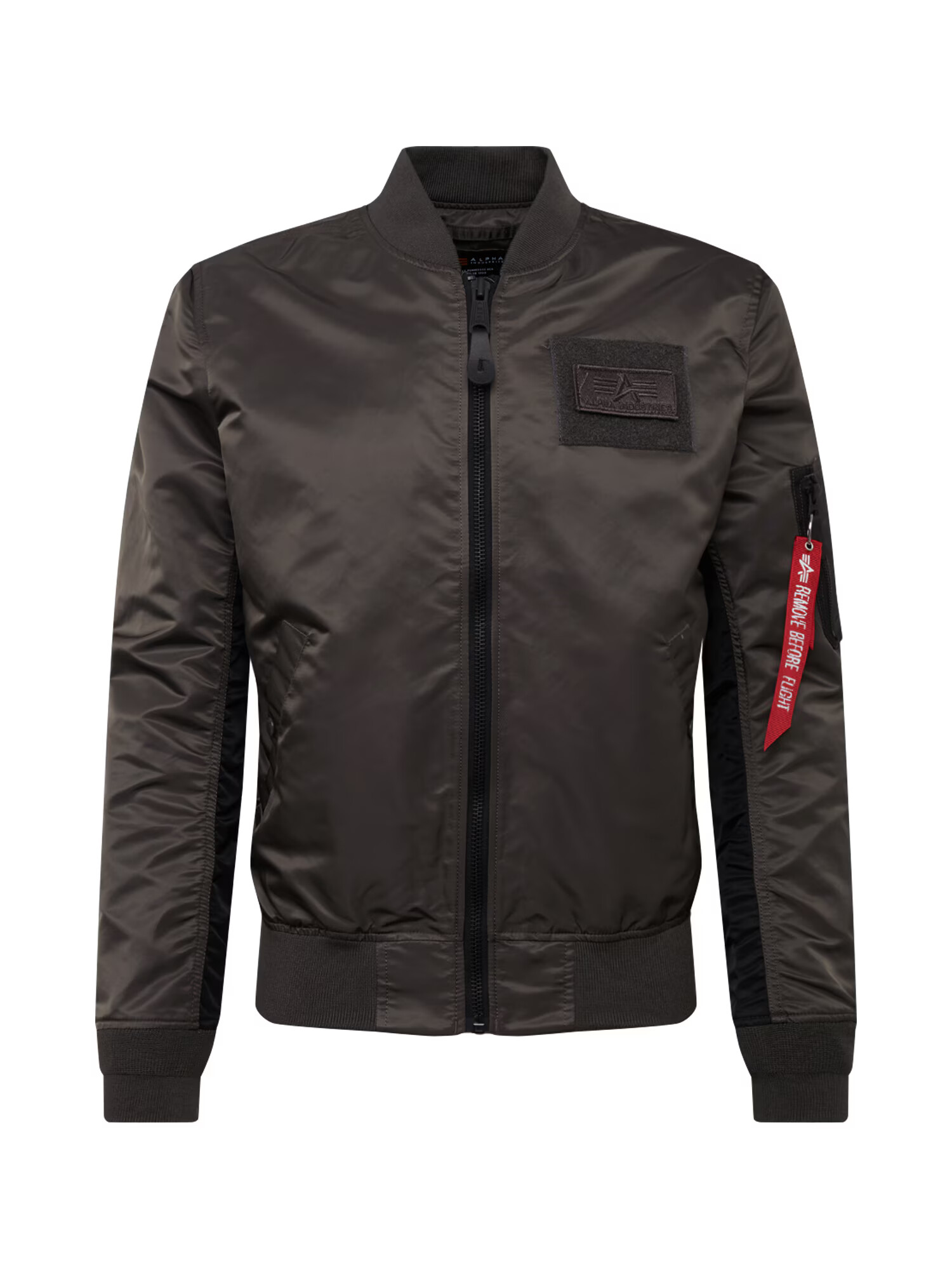 ALPHA INDUSTRIES Prehodna jakna temno siva / črna - Pepit.si